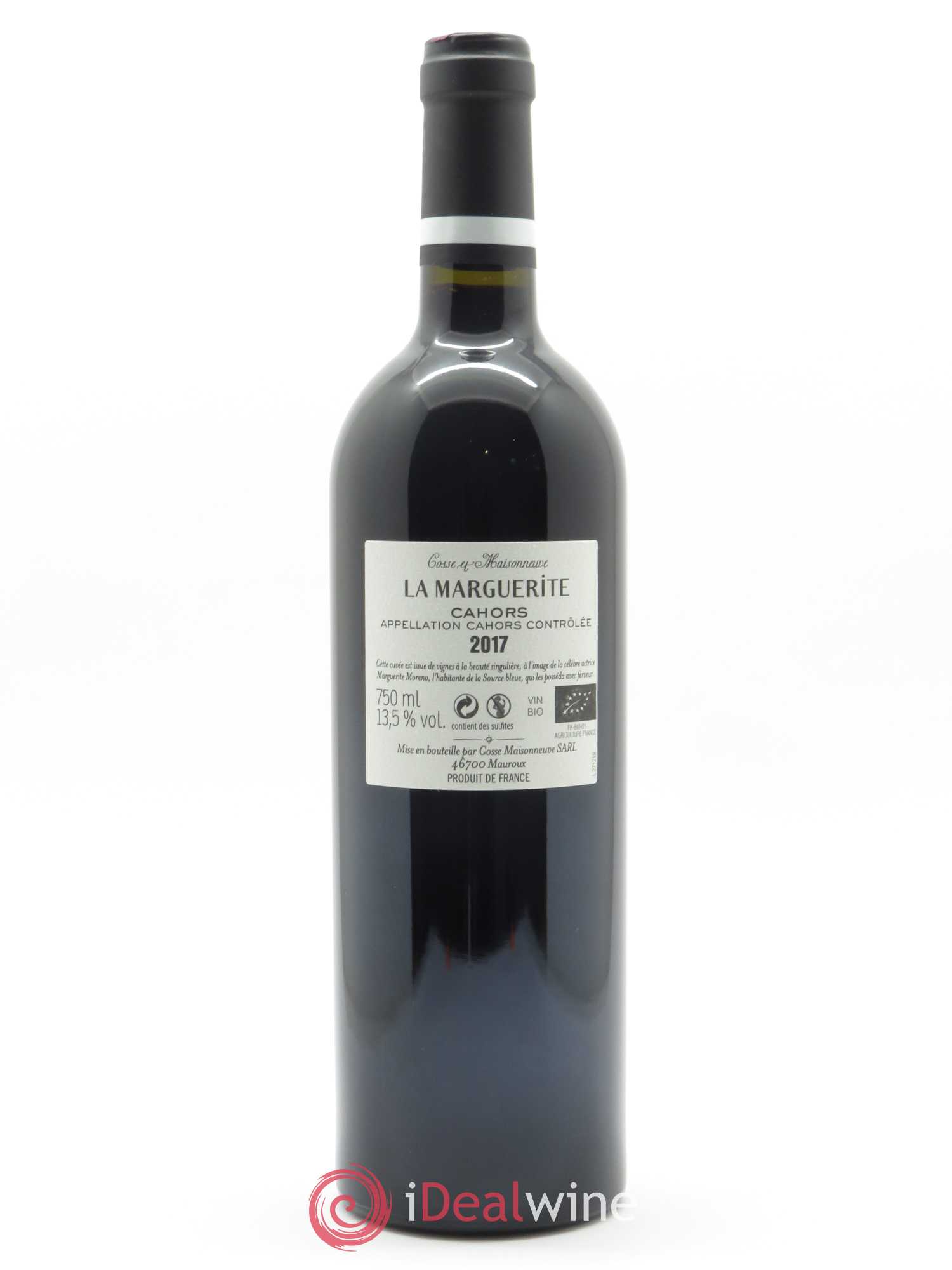 Cahors La Marguerite Cosse-Maisonneuve (Domaine) 2017 - Lot de 1 bouteille - 1
