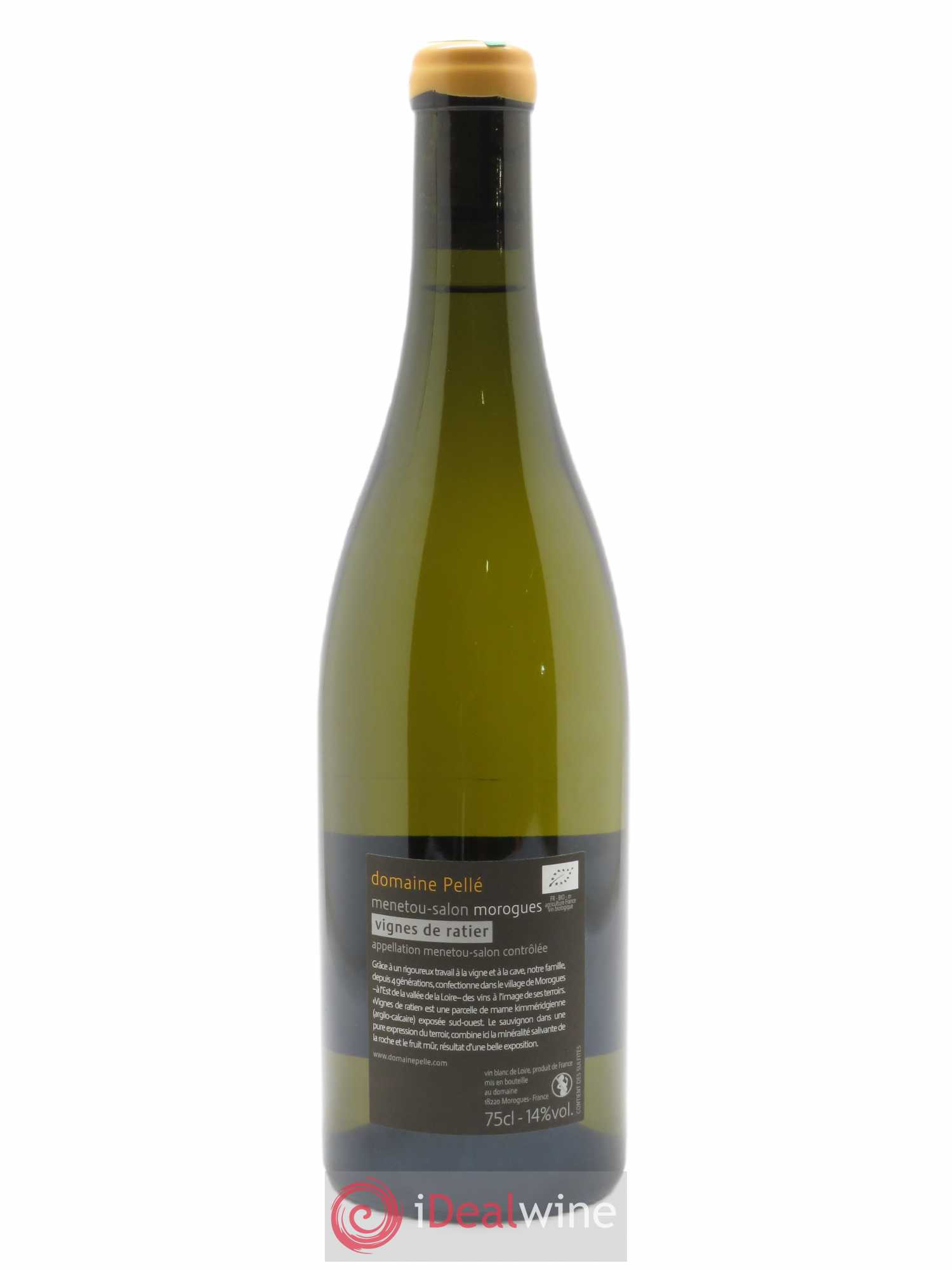 Menetou-Salon Vignes de ratier Domaine Henry Pellé 2020 - Lot de 1 bouteille - 1