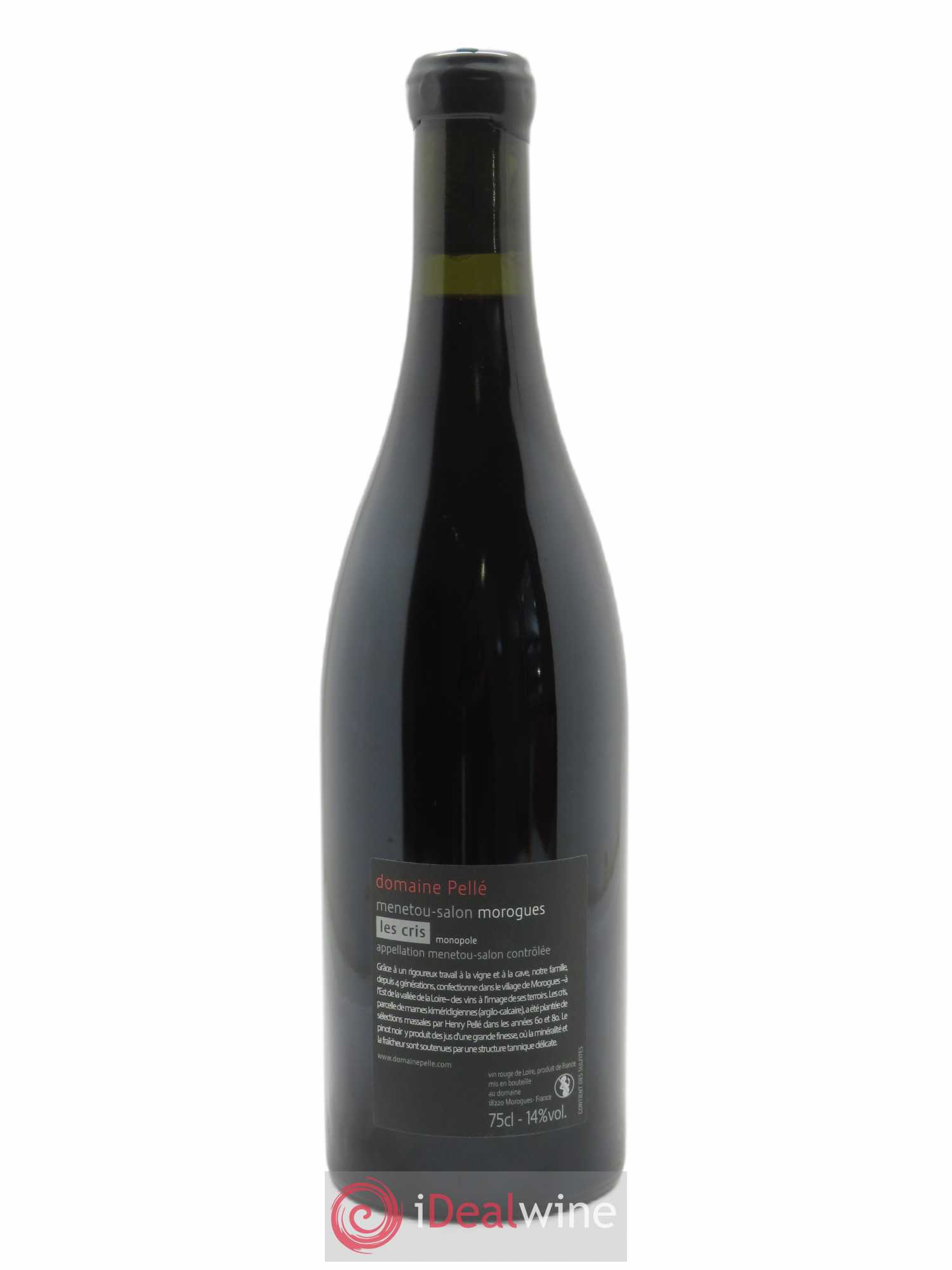 Menetou-Salon Les Cris Domaine Henry Pellé 2018 - Lot of 1 bottle - 1