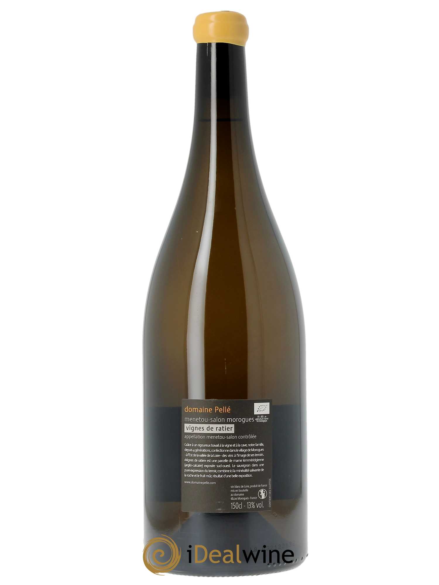 Menetou-Salon Vignes de ratier Domaine Henry Pellé 2021 - Lot of 1 magnum - 1