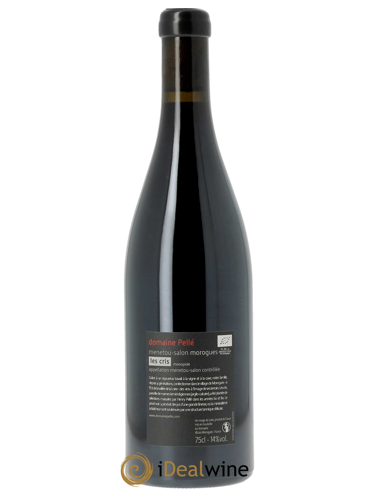 Menetou-Salon Les Cris Domaine Henry Pellé  2020 - Lot of 1 bottle - 1