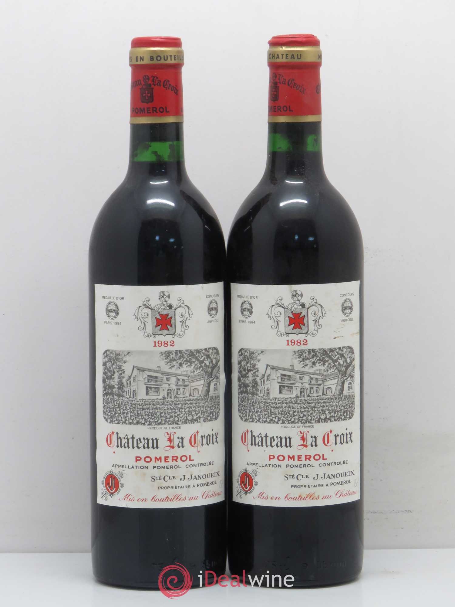 Pomerol Château Lacroix 1982 - Posten von 2 Flaschen - 0