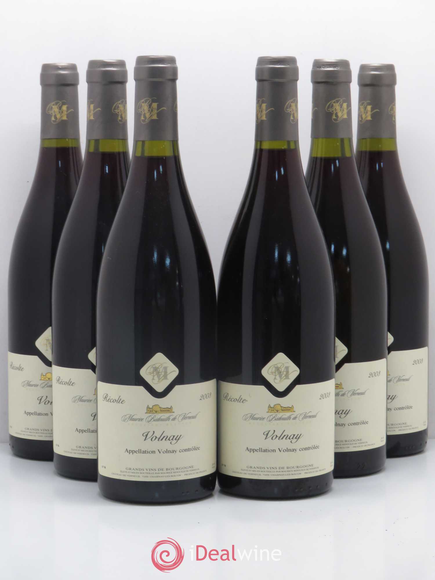 Volnay Domaine Maurice Bidouilh de Verneuil 2003 - Posten von 6 Flaschen - 0