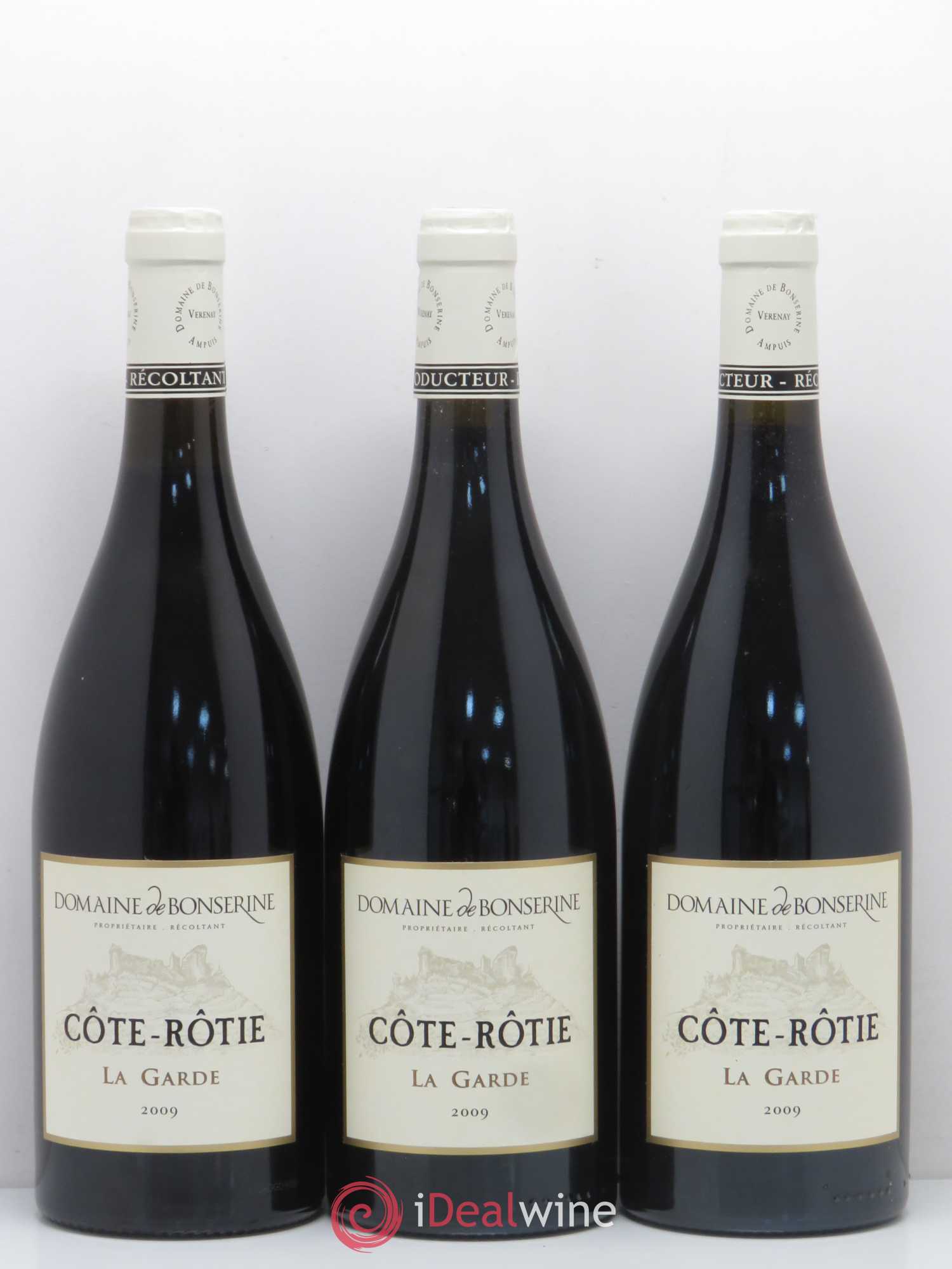 Côte-Rôtie La Garde Bonserine (Domaine de) 2009 - Lot de 3 bouteilles - 0