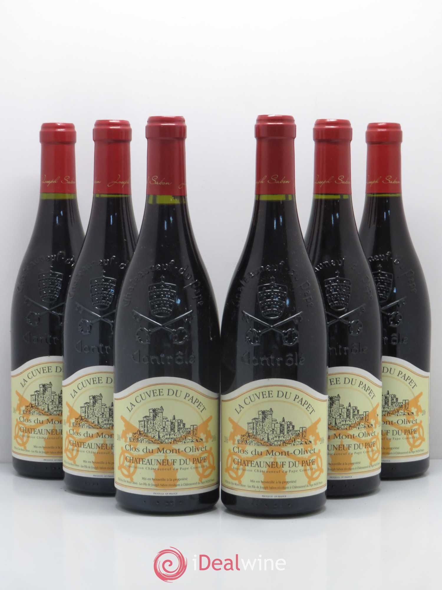 Châteauneuf-du-Pape Clos du Mont-Olivet Les fils de Joseph 2006 - Lotto di 6 bottiglie - 0