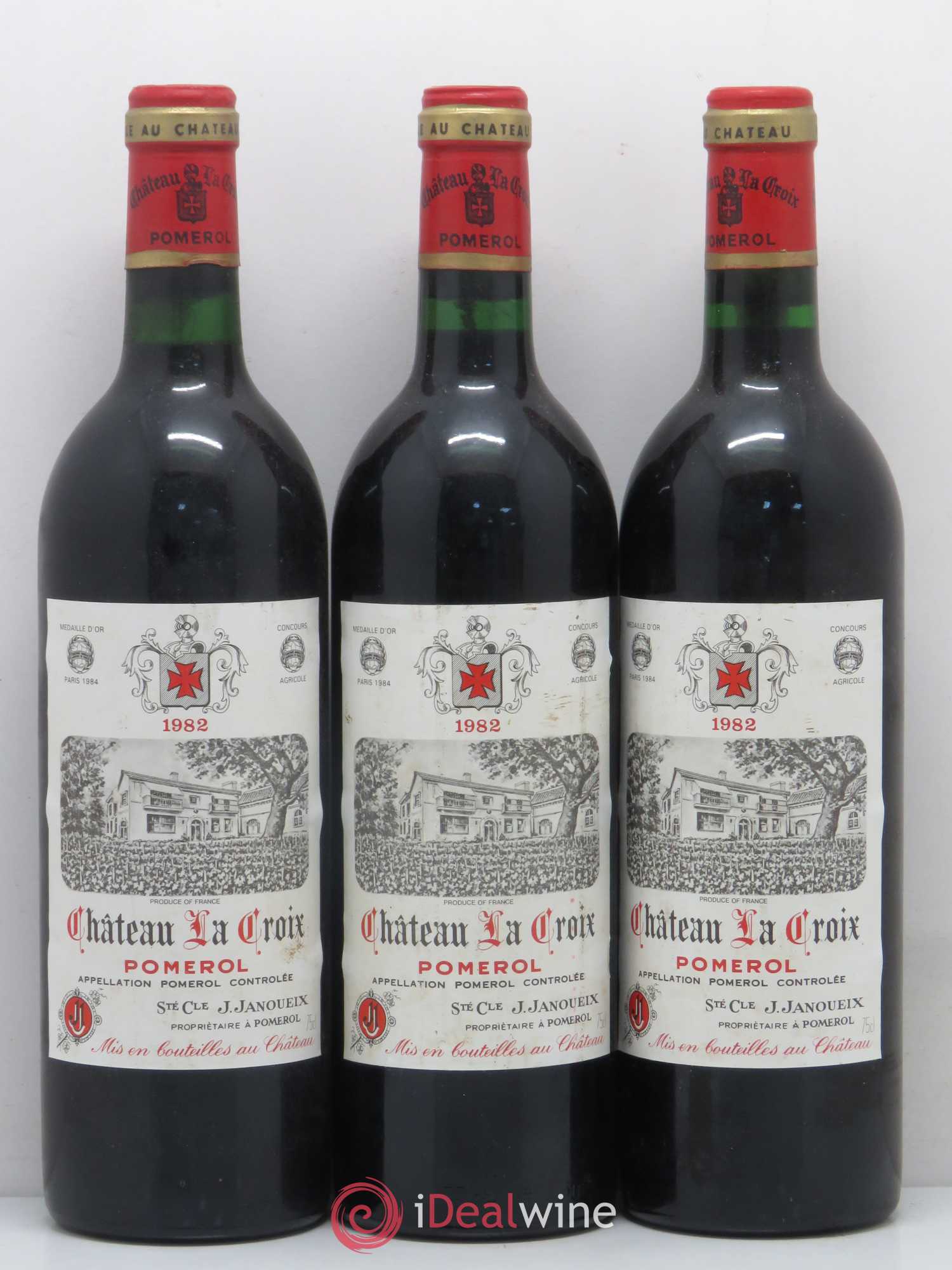 Pomerol Château Lacroix 1982 - Lot de 6 bouteilles - 2