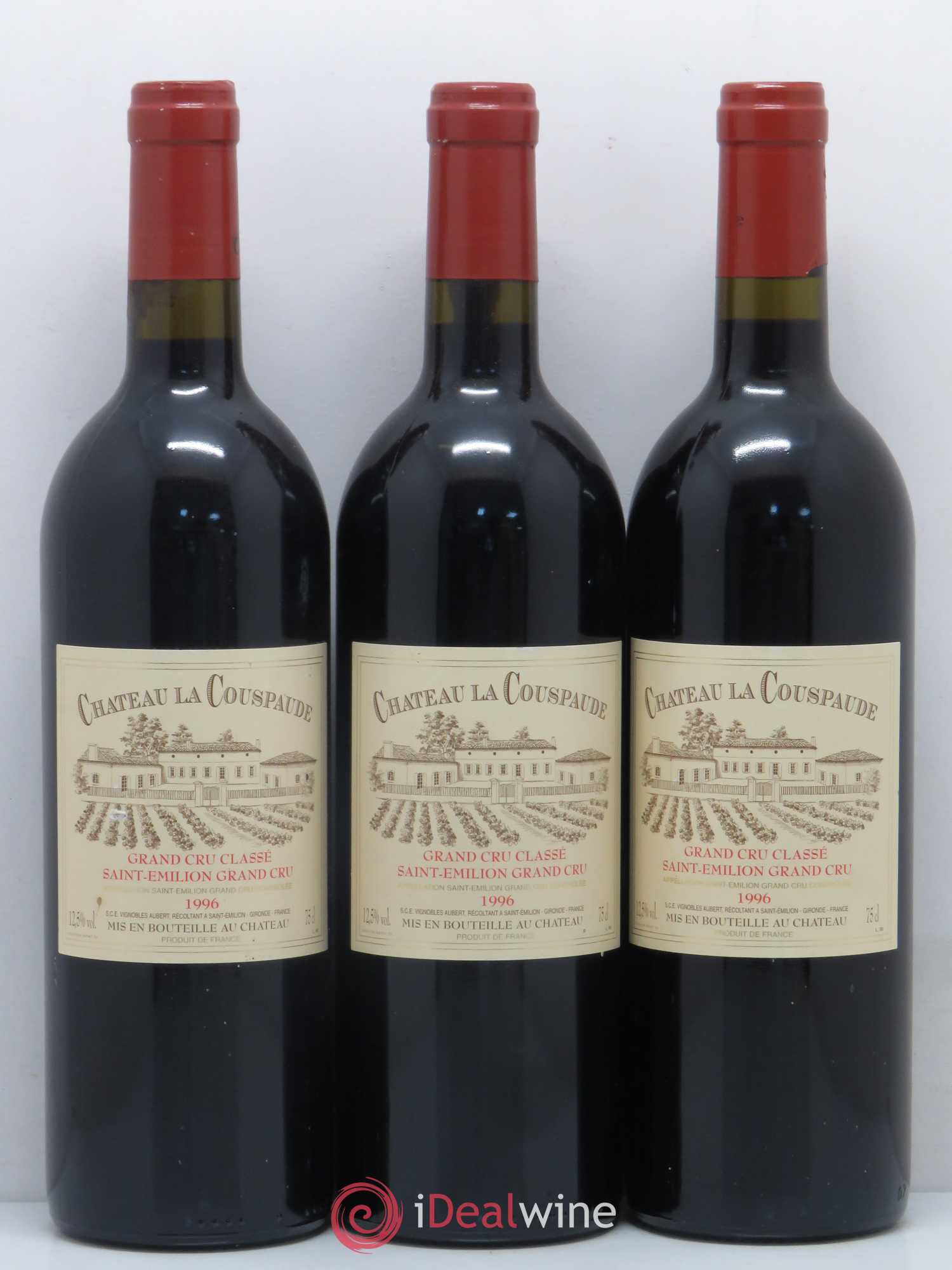 Château la Couspaude Grand Cru Classé 1996 - Lot de 6 bouteilles - 2