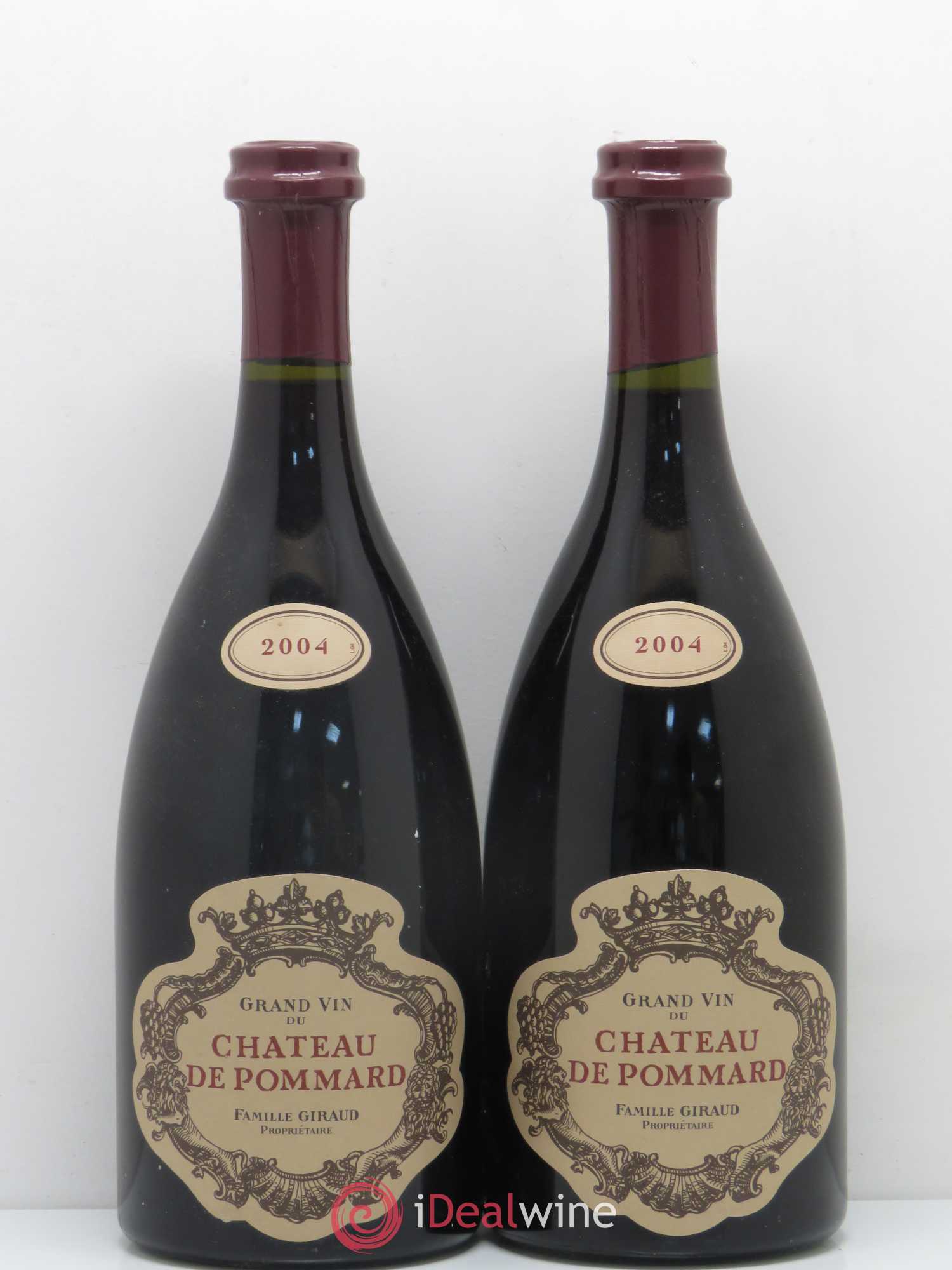 Pommard Château de Pommard 2004 - Lot de 2 bouteilles - 0