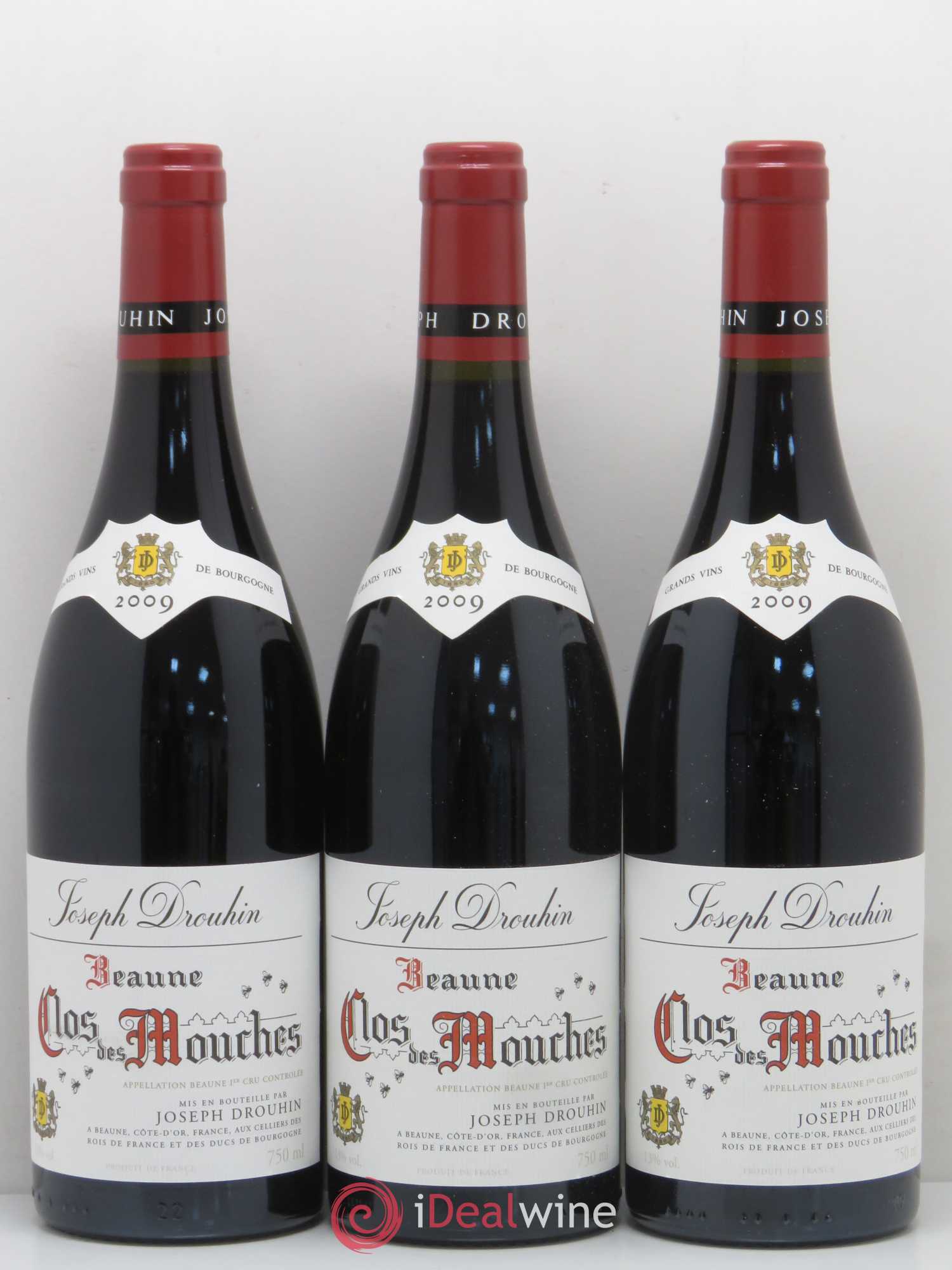 Beaune 1er Cru Clos des Mouches Joseph Drouhin 2009 - Lot de 6 bouteilles - 1