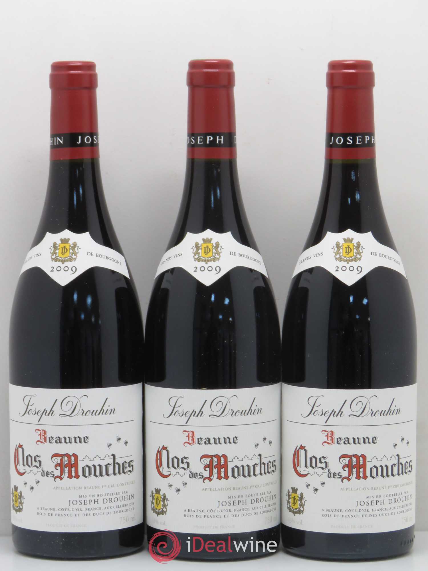Beaune 1er Cru Clos des Mouches Joseph Drouhin 2009 - Lot de 3 bouteilles - 0