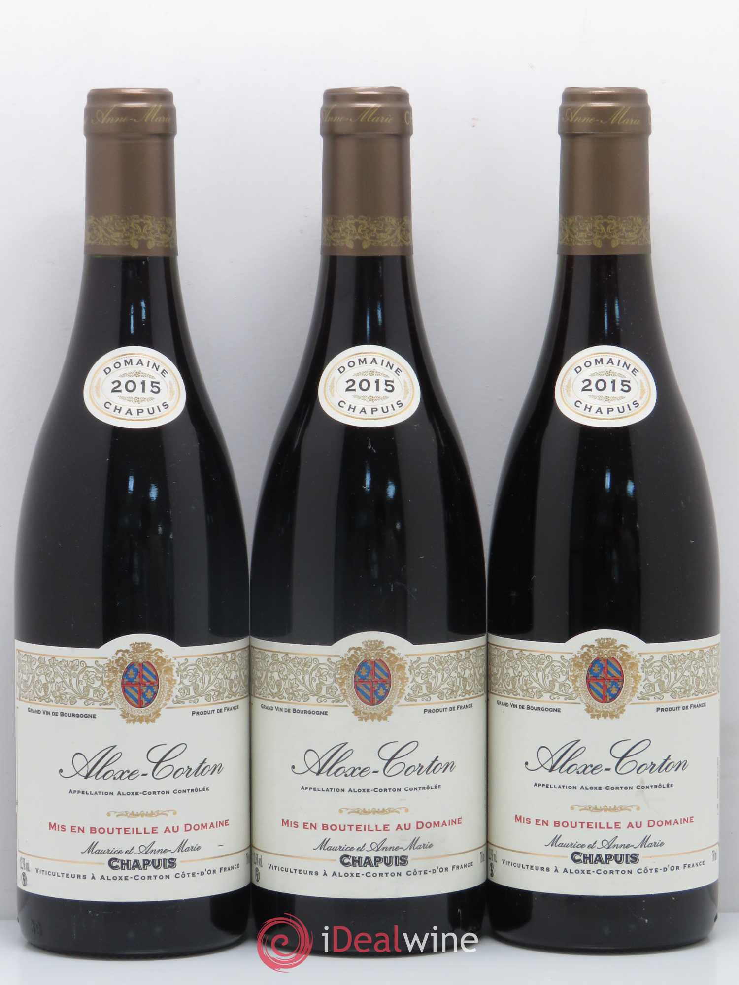 Aloxe-Corton Domaine Maurice Chapuis 2015 - Posten von 6 Flaschen - 1