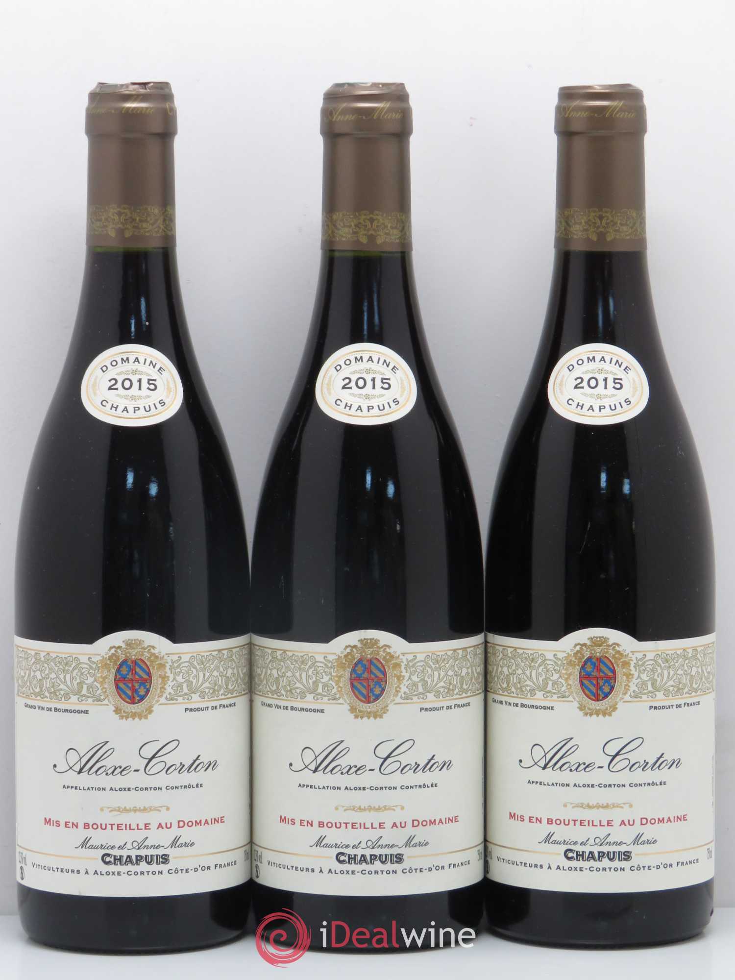 Aloxe-Corton Domaine Maurice Chapuis 2015 - Posten von 6 Flaschen - 2
