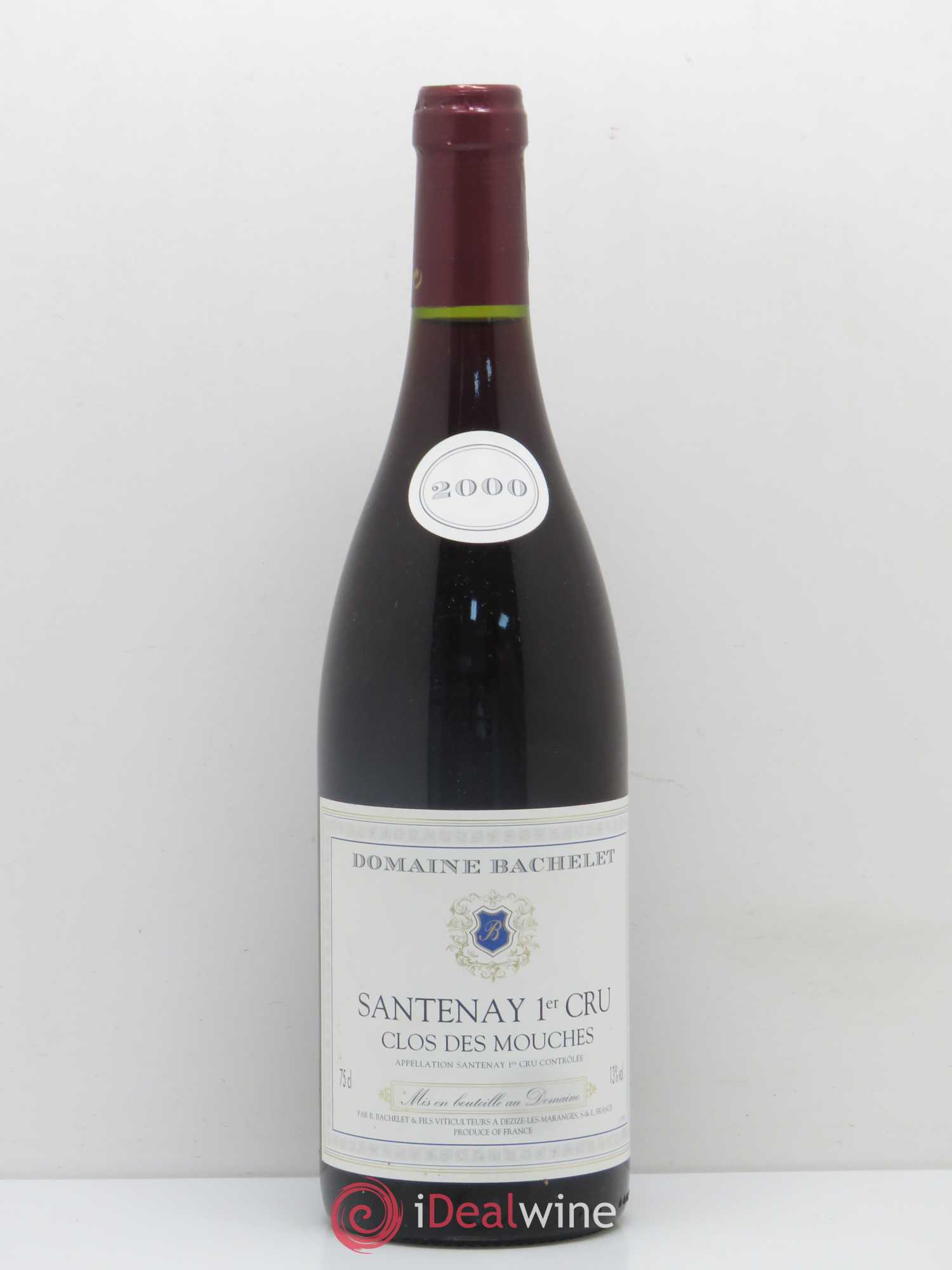 Santenay 1er Cru Clos des Mouches Domaine Bachelet 2000 - Posten von 1 Flasche - 0