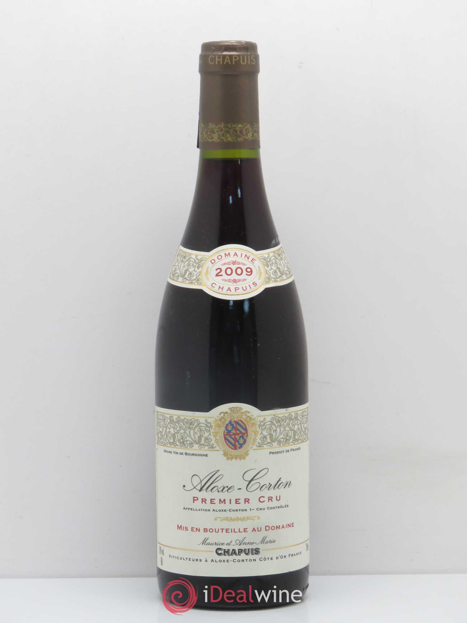 Aloxe-Corton 1er Cru Domaine Chapuis 2009 - Lot de 1 bouteille - 0
