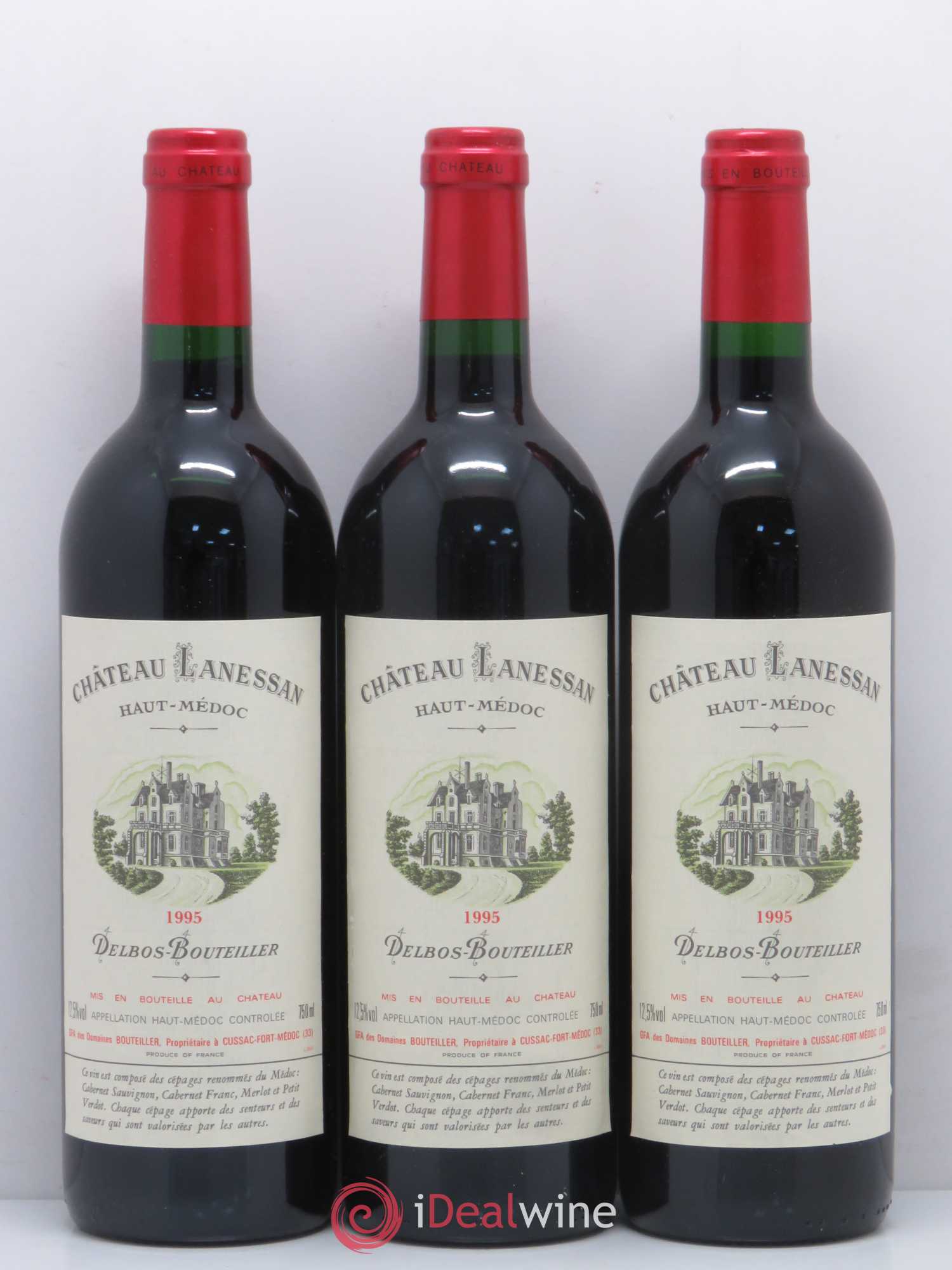 Château Lanessan Cru Bourgeois 1995 - Lot de 12 bouteilles - 3