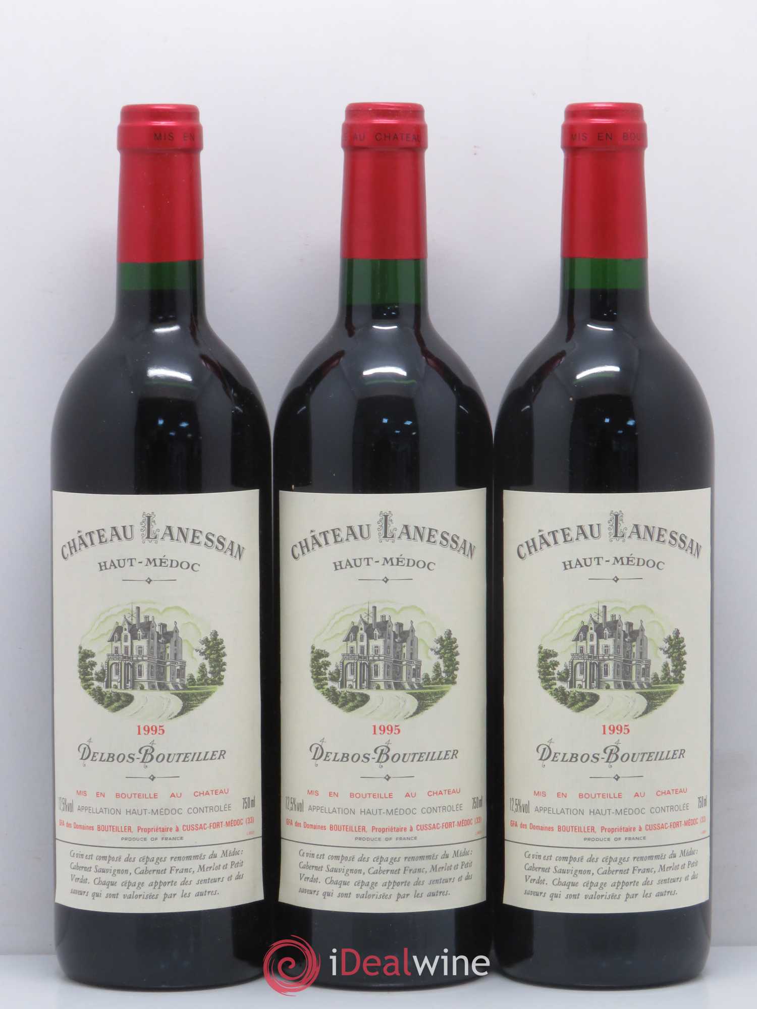 Château Lanessan Cru Bourgeois 1995 - Lot de 12 bouteilles - 4
