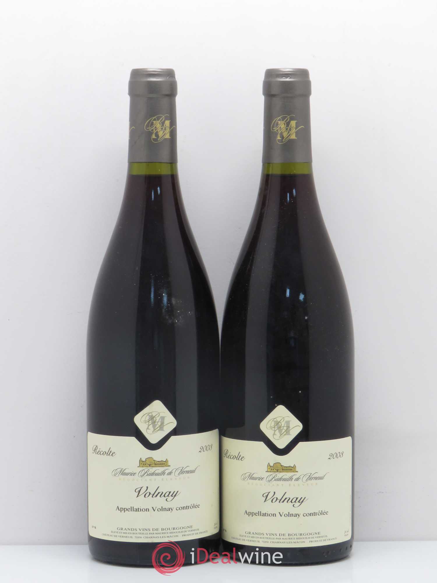 Volnay Domaine Maurice Bidouilh de Verneuil 2003 - Posten von 2 Flaschen - 0