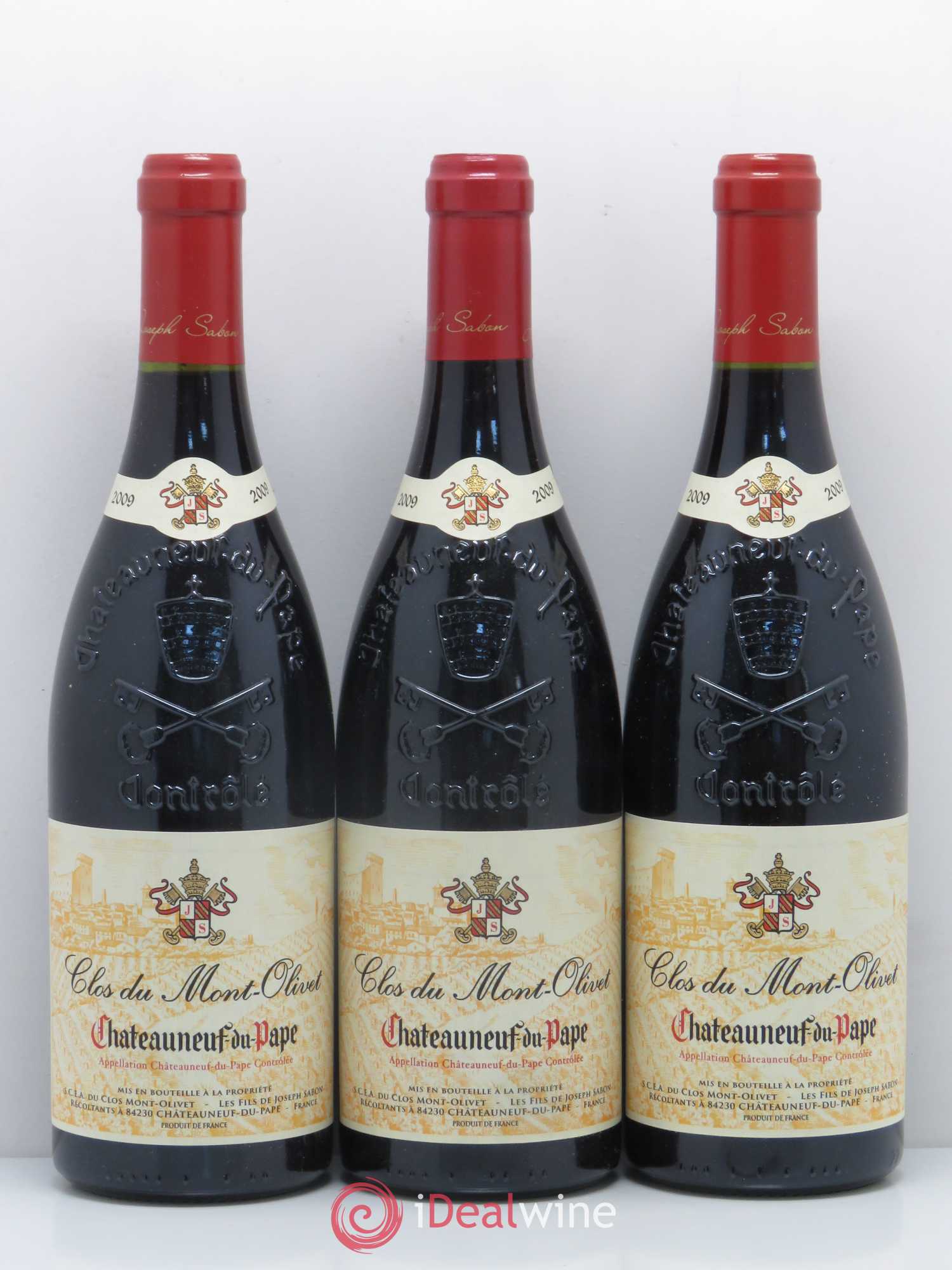 Châteauneuf-du-Pape Clos du Mont-Olivet Les fils de Joseph 2009 - Lotto di 6 bottiglie - 1
