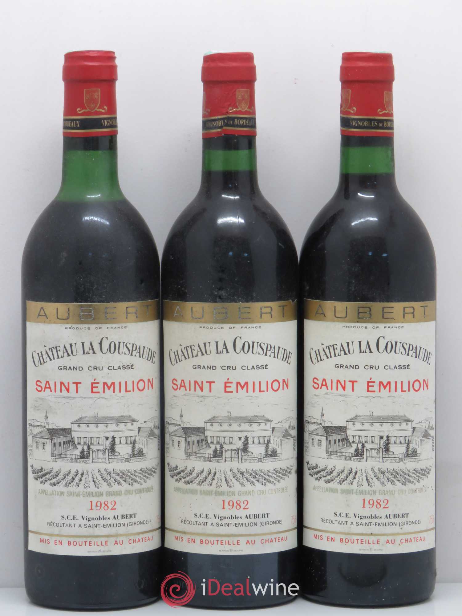 Château la Couspaude Grand Cru Classé 1982 - Lot de 12 bouteilles - 2