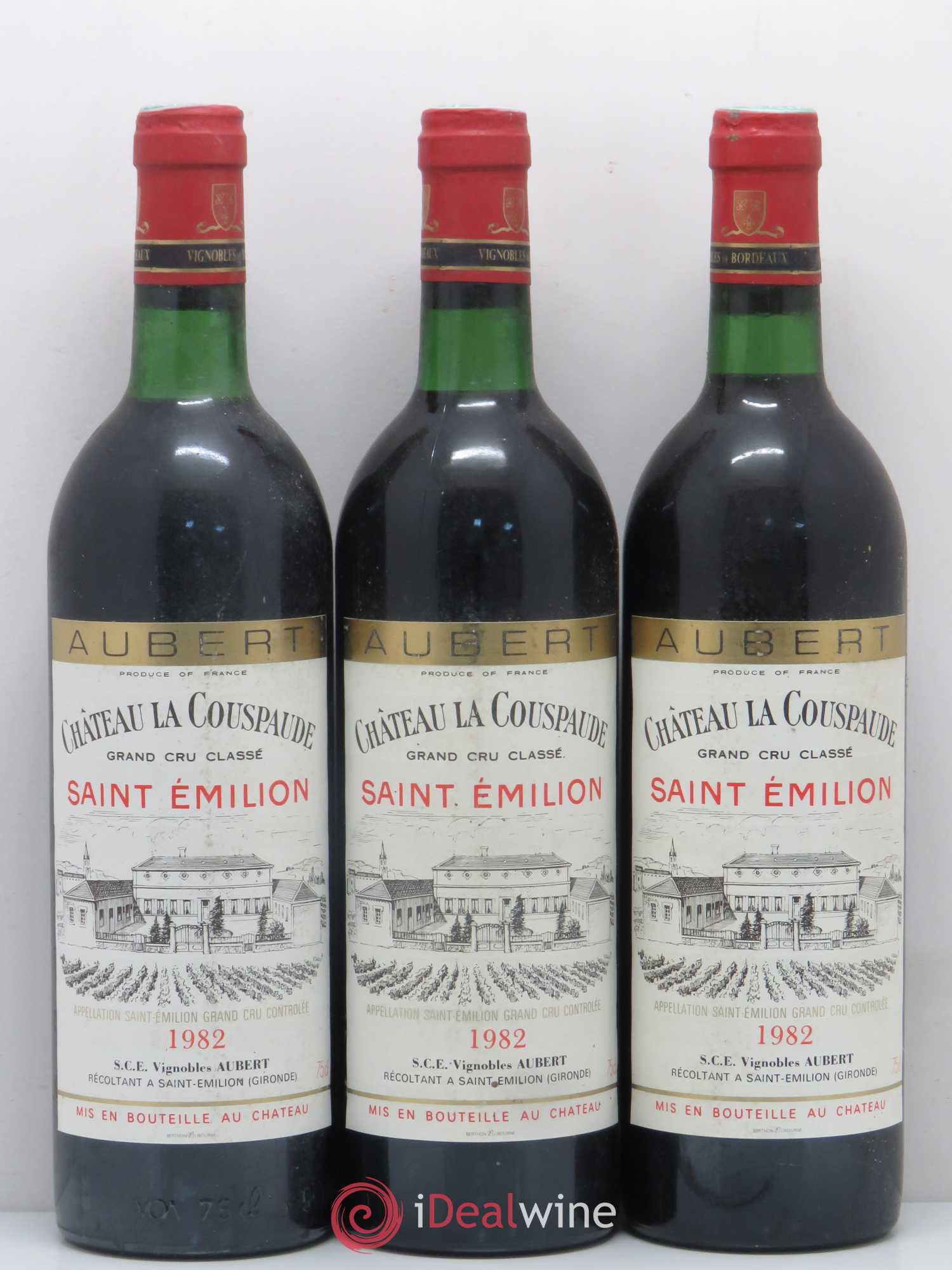 Château la Couspaude Grand Cru Classé 1982 - Lot de 12 bouteilles - 3