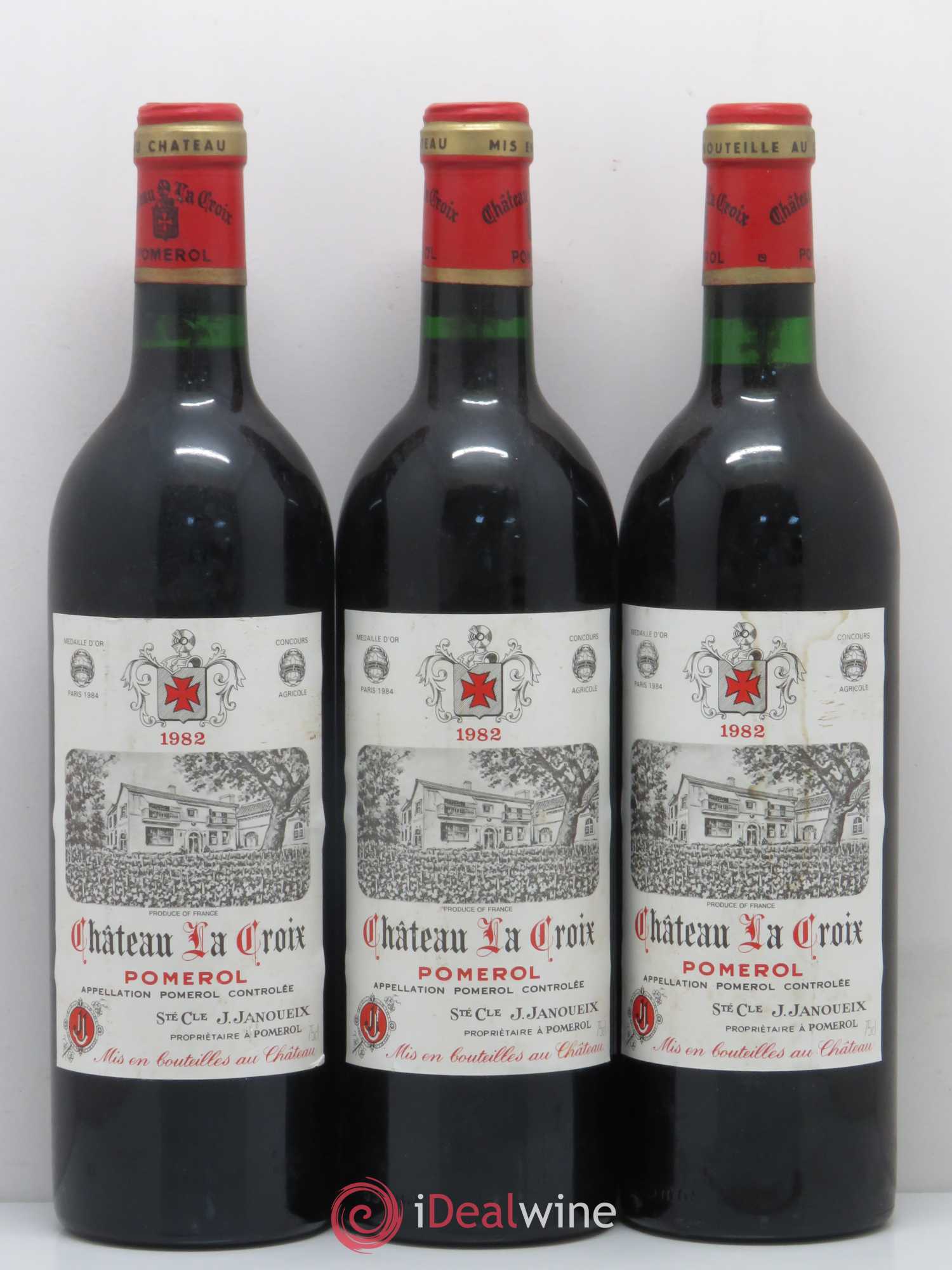 Pomerol Château Lacroix 1982 - Lot de 12 bouteilles - 4