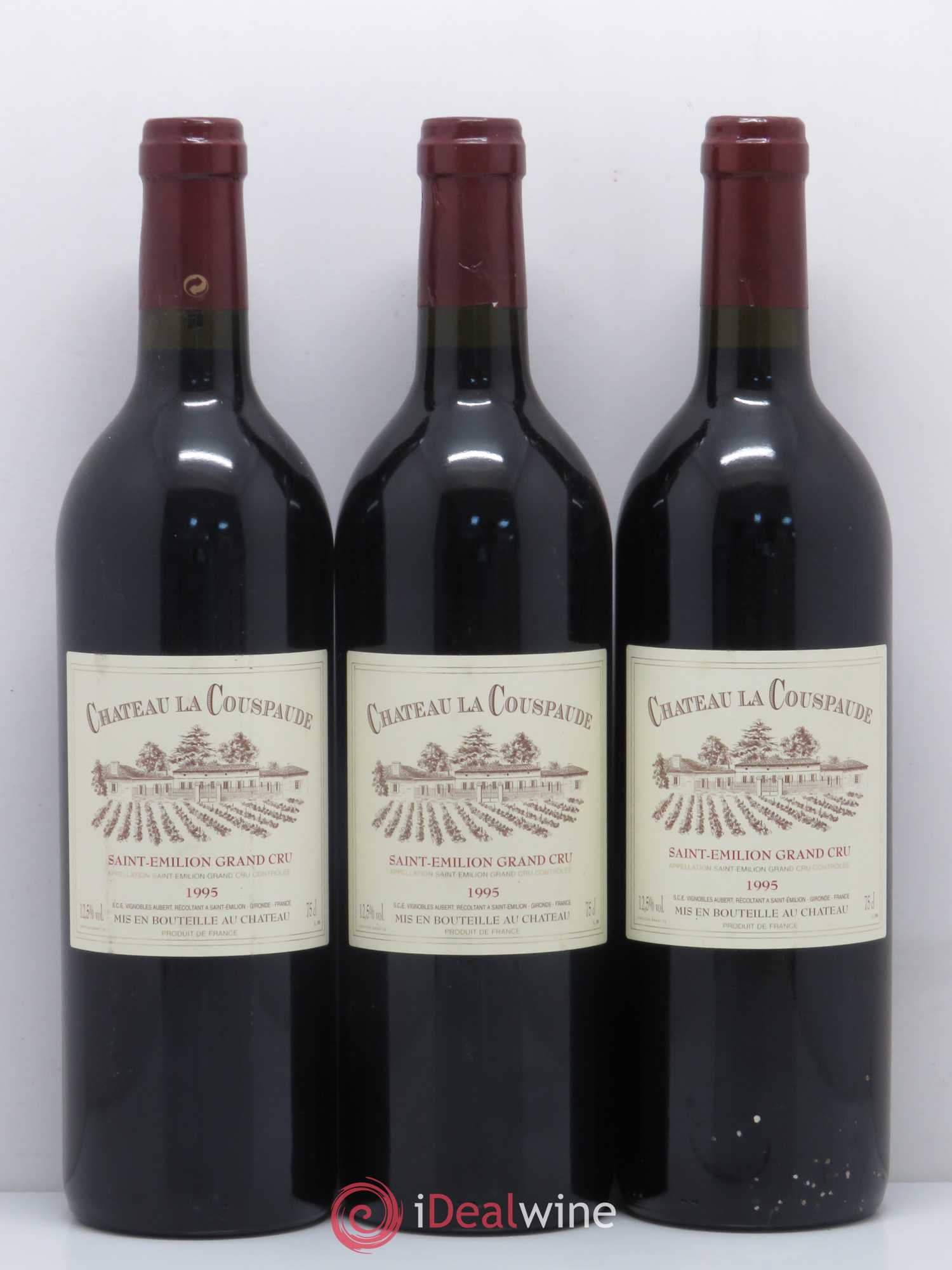 Château la Couspaude Grand Cru Classé 1995 - Lot de 12 bouteilles - 4