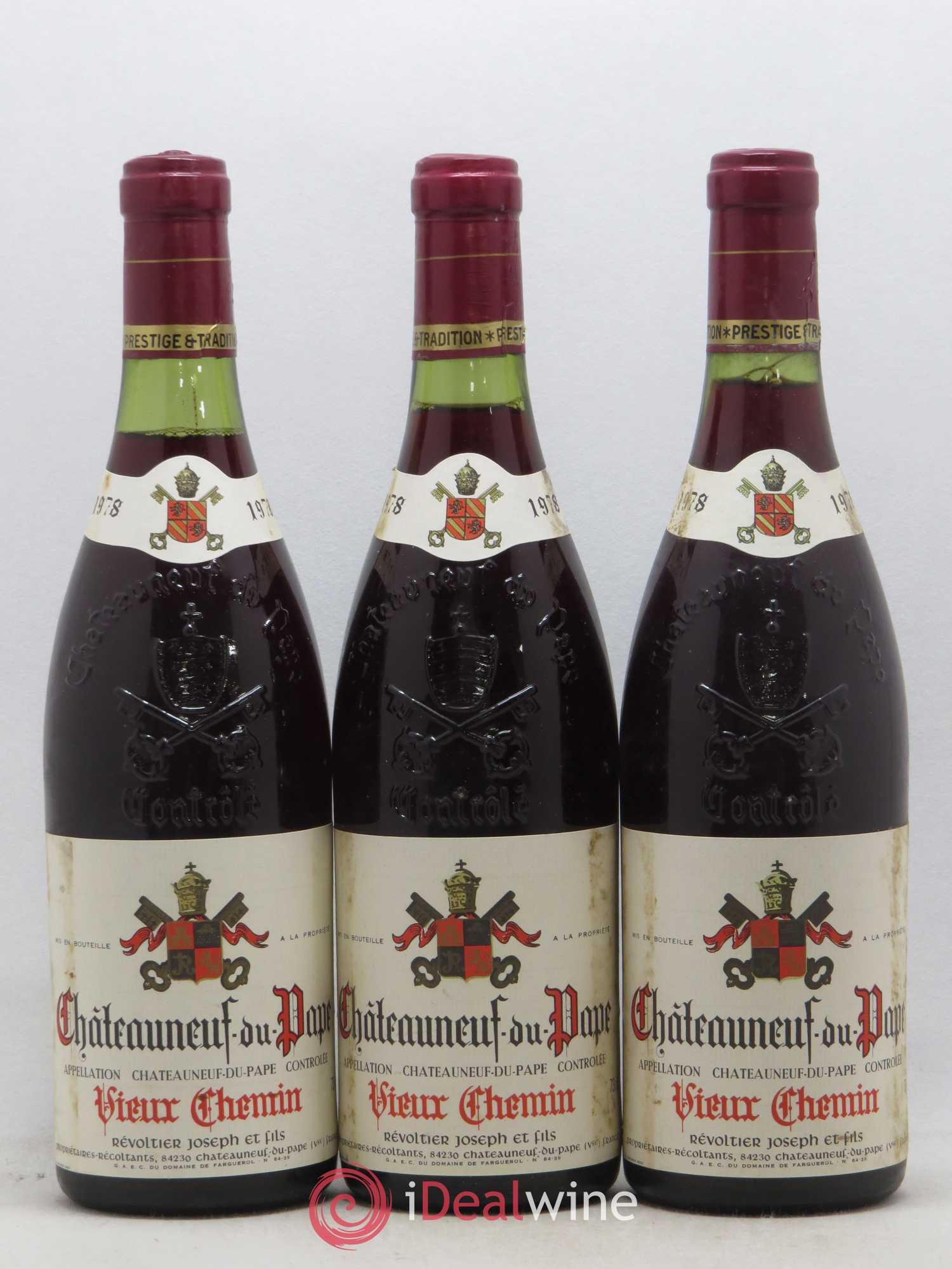 Châteauneuf-du-Pape Vieux Chemin 1978 - Lot de 6 bouteilles - 2