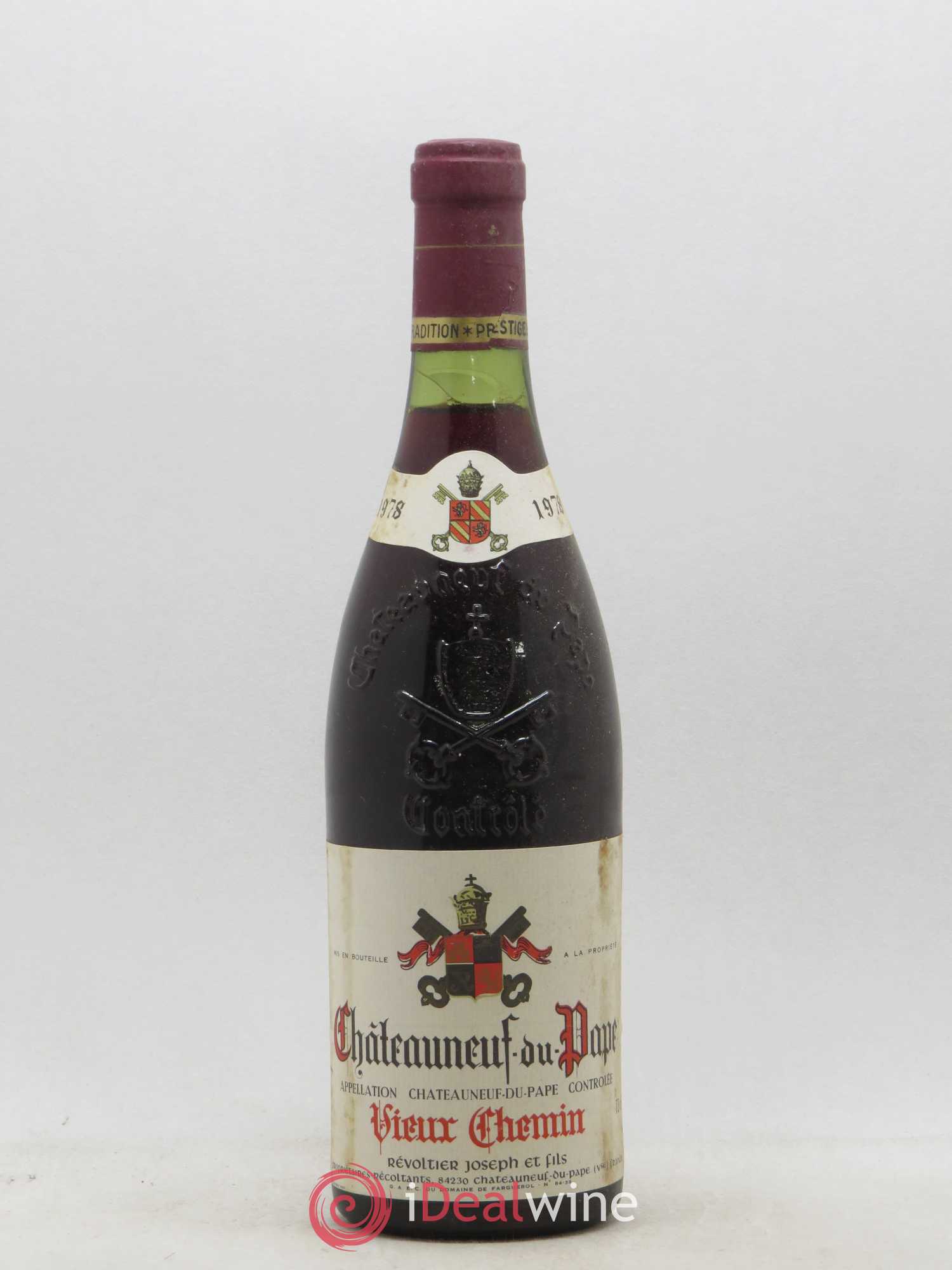 Châteauneuf-du-Pape Vieux Chemin 1978 - Lot de 1 bouteille - 0