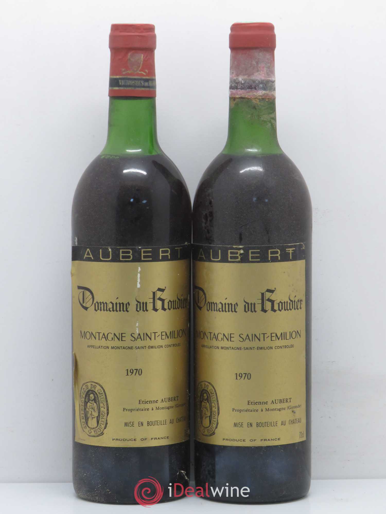 Montagne Saint-Émilion Château Roudier 1970 - Lot de 5 bouteilles - 2