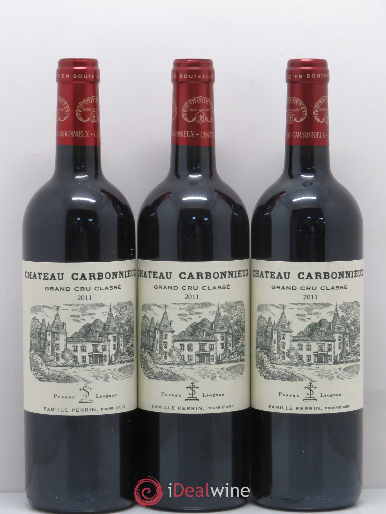 Château Carbonnieux Cru Classé de Graves 2011 - Lotto di 12 bottiglie - 1