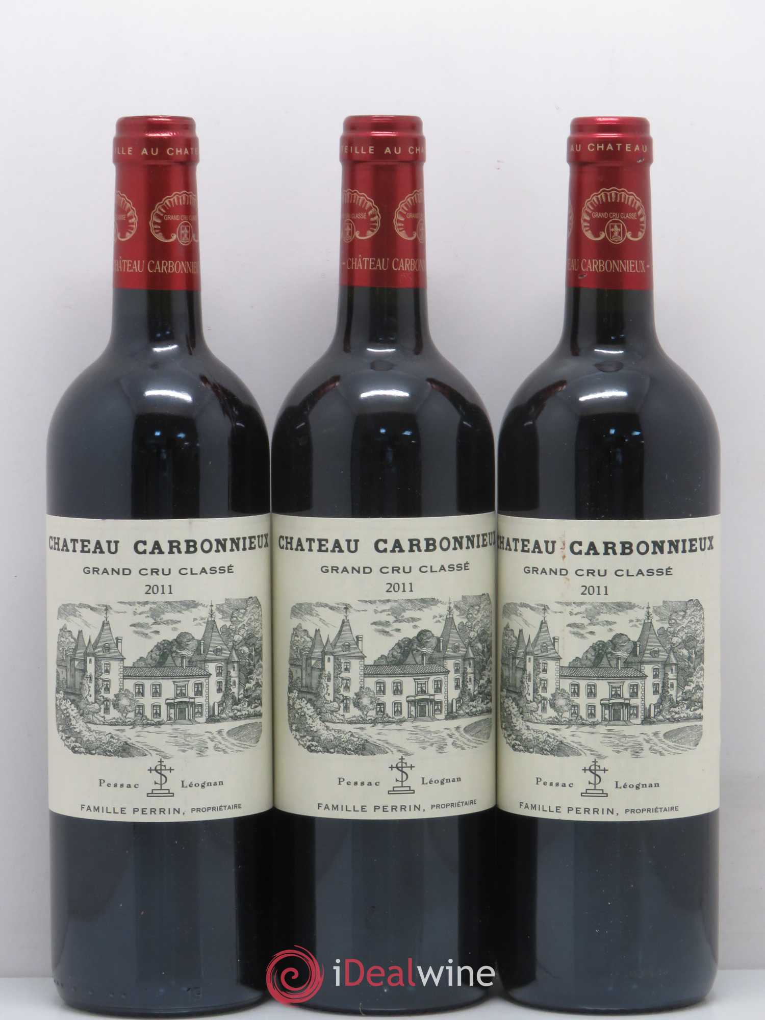 Château Carbonnieux Cru Classé de Graves 2011 - Lotto di 12 bottiglie - 2