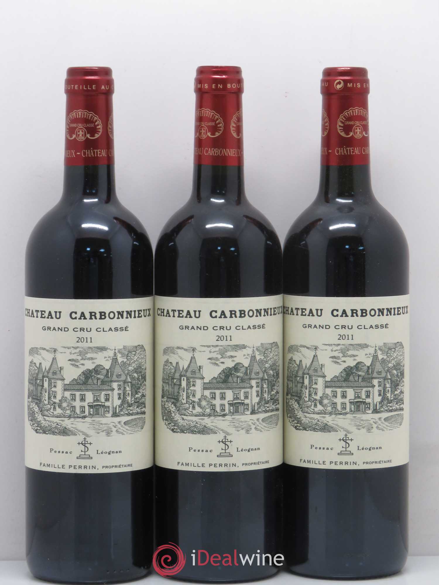 Château Carbonnieux Cru Classé de Graves 2011 - Lotto di 12 bottiglie - 3