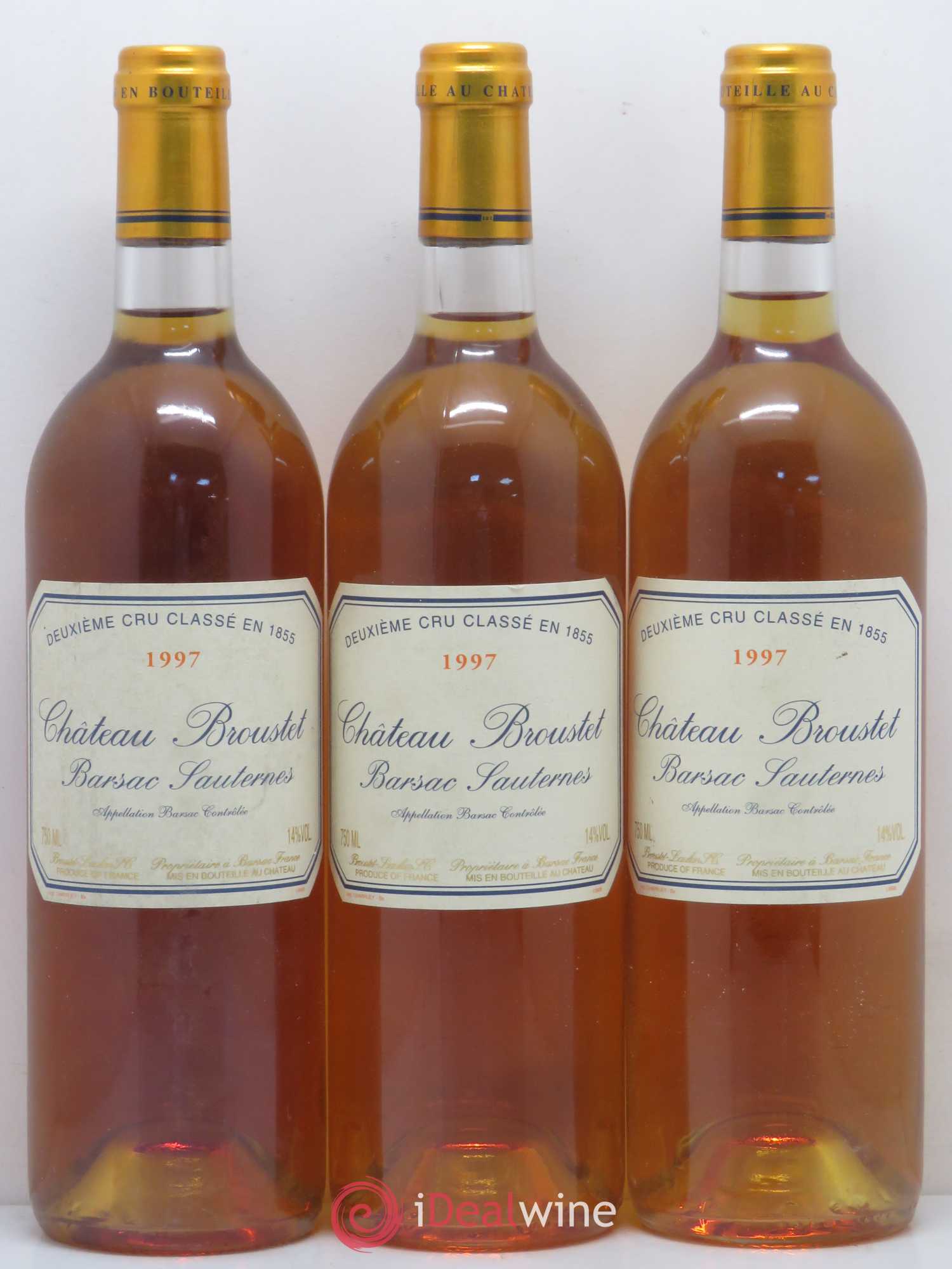 Château Broustet 2ème Grand Cru Classé 1997 - Lotto di 6 bottiglie - 1