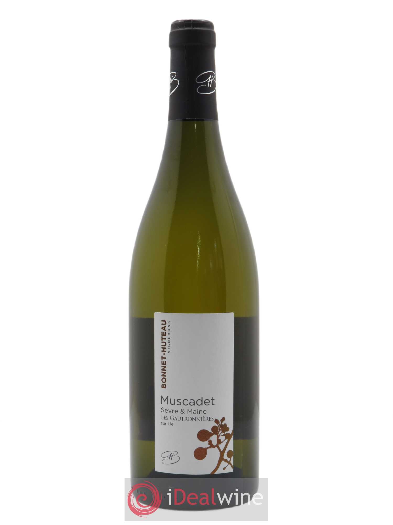 Muscadet-Sèvre-et-Maine sur lie Les Gautronnières Bonnet-Huteau 2018 - Lot de 1 bouteille - 0