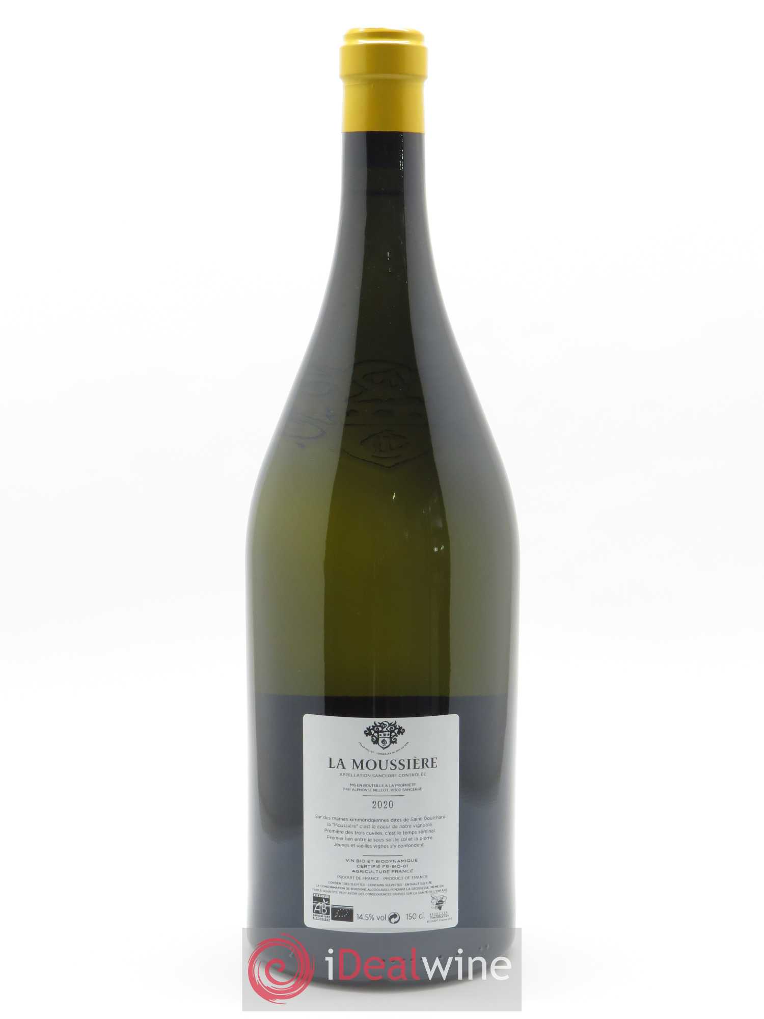 Sancerre La Moussière Alphonse Mellot 2020 - Lot of 1 magnum - 1