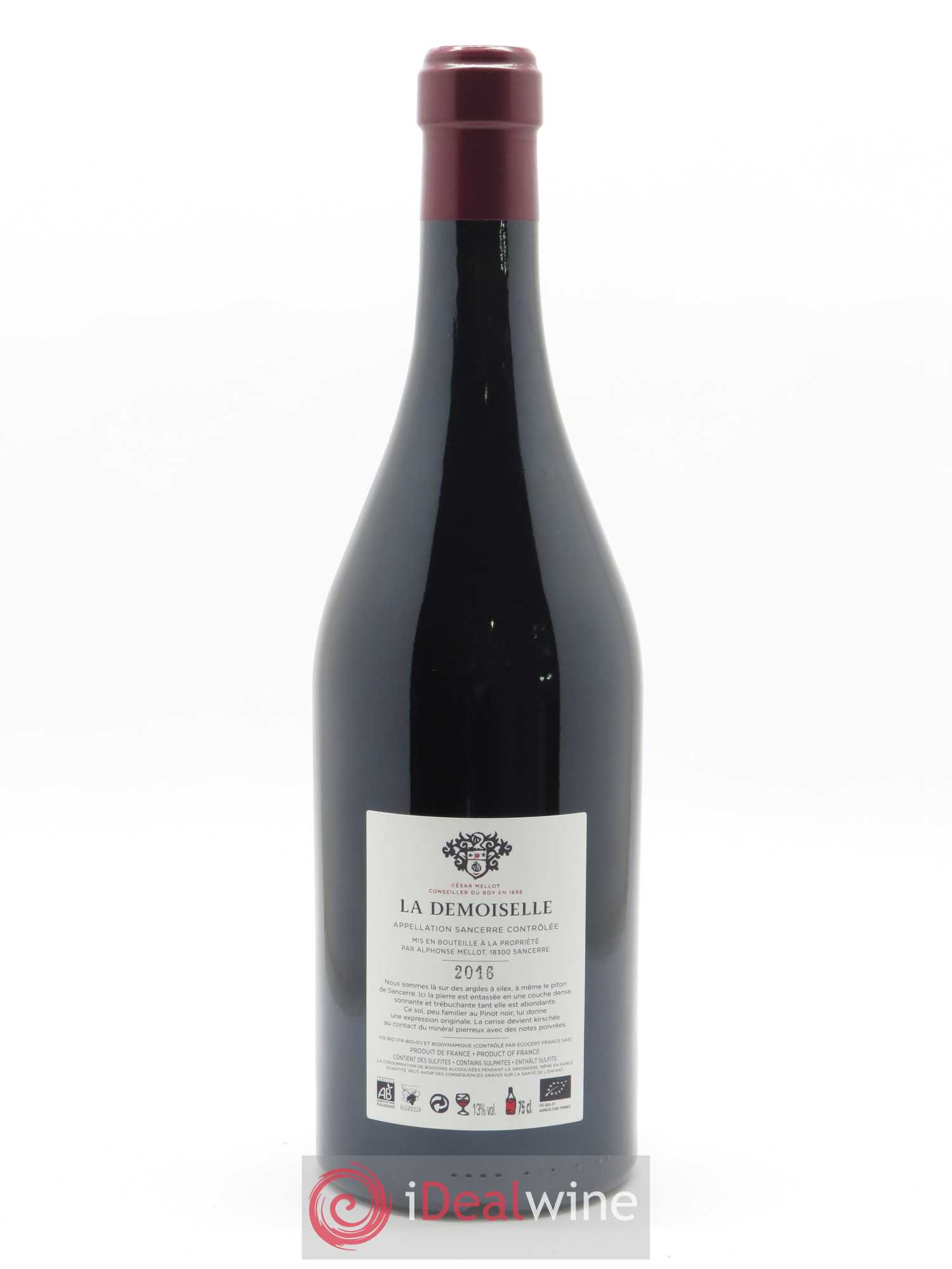 Sancerre La Demoiselle Alphonse Mellot 2016 - Lot of 1 bottle - 1