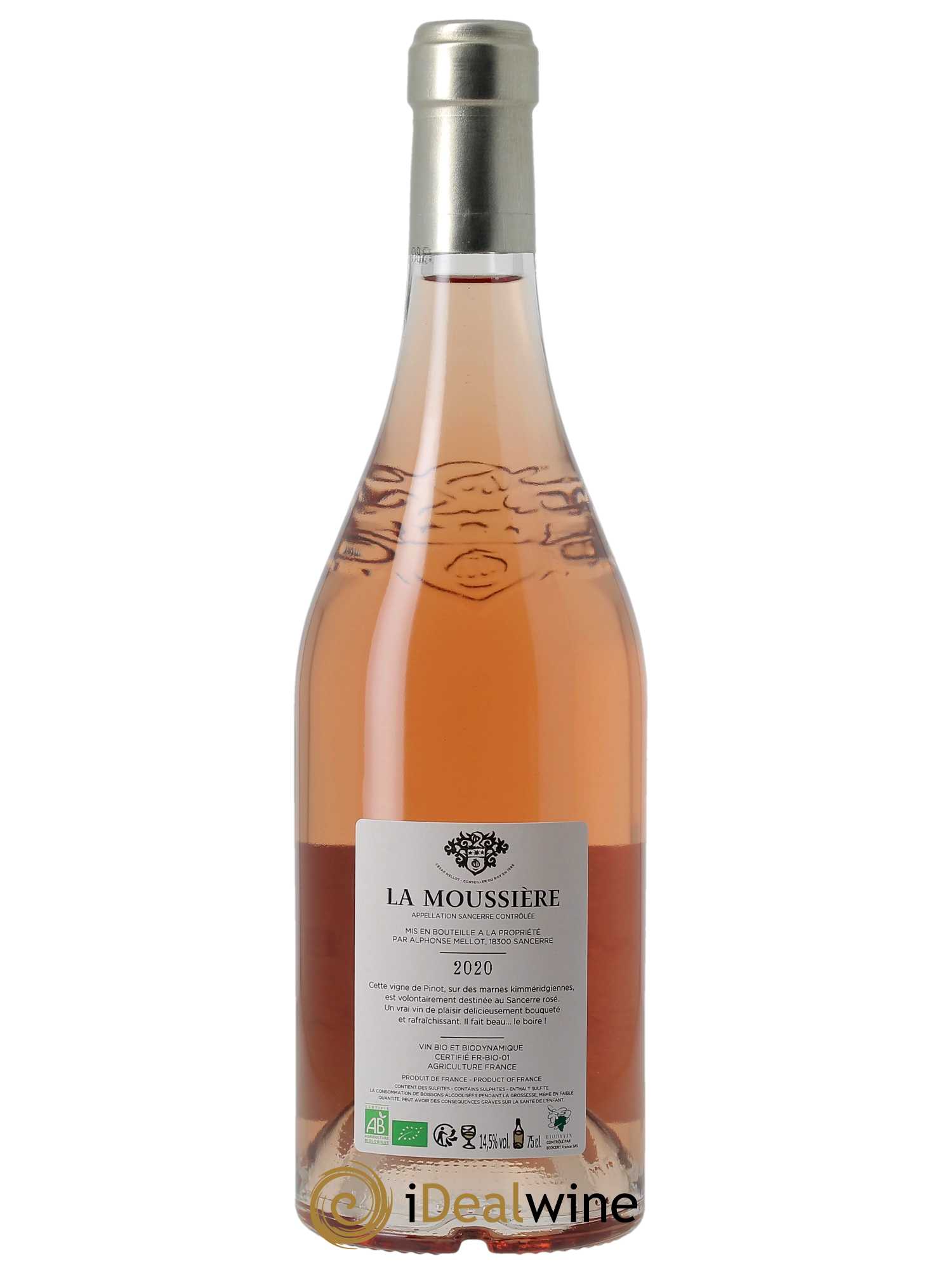 Sancerre La Moussière Alphonse Mellot 2020 - Lot of 1 bottle - 1