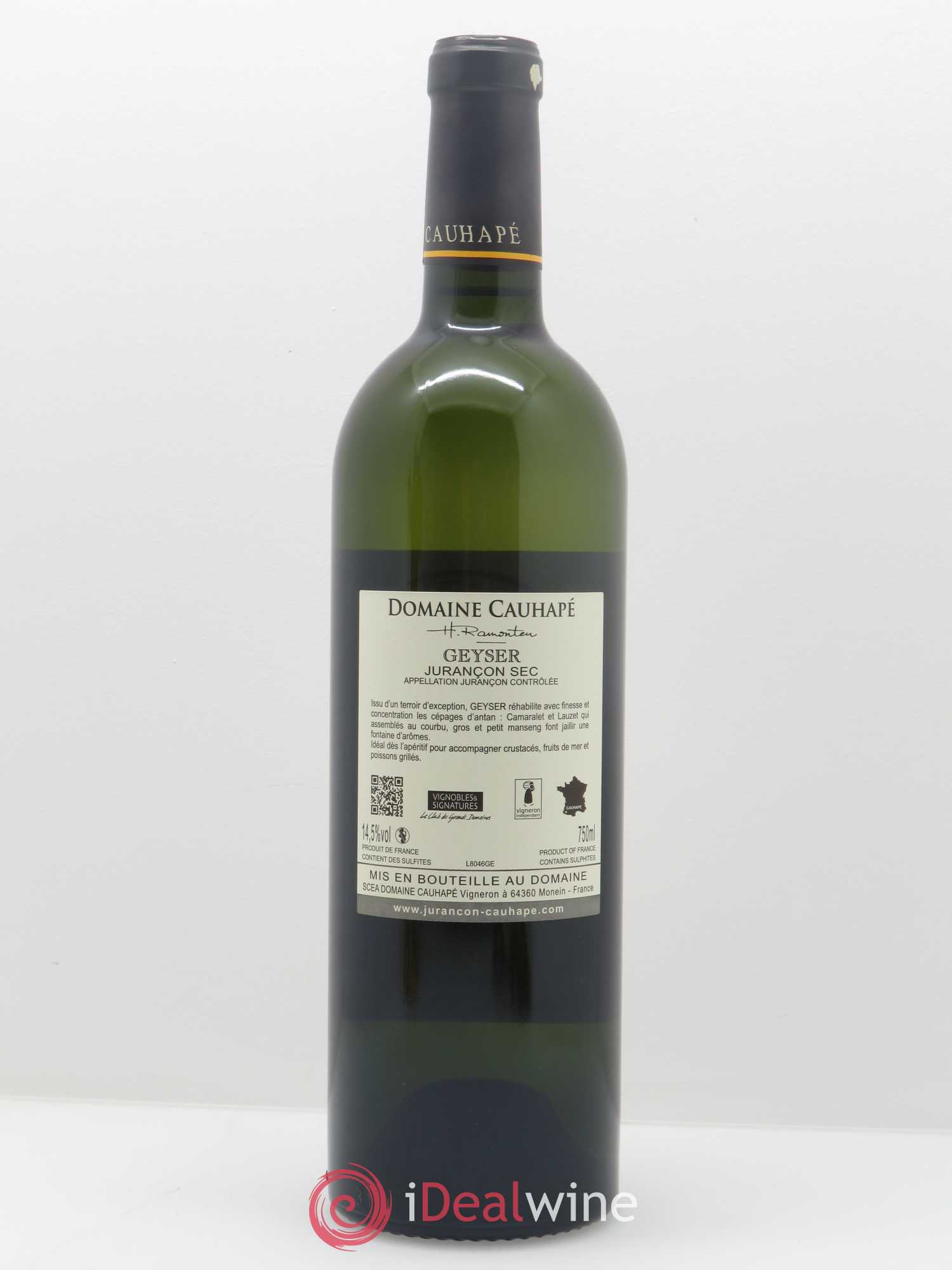 Jurançon sec Geyser Cauhapé 2017 - Lot de 1 bouteille - 1
