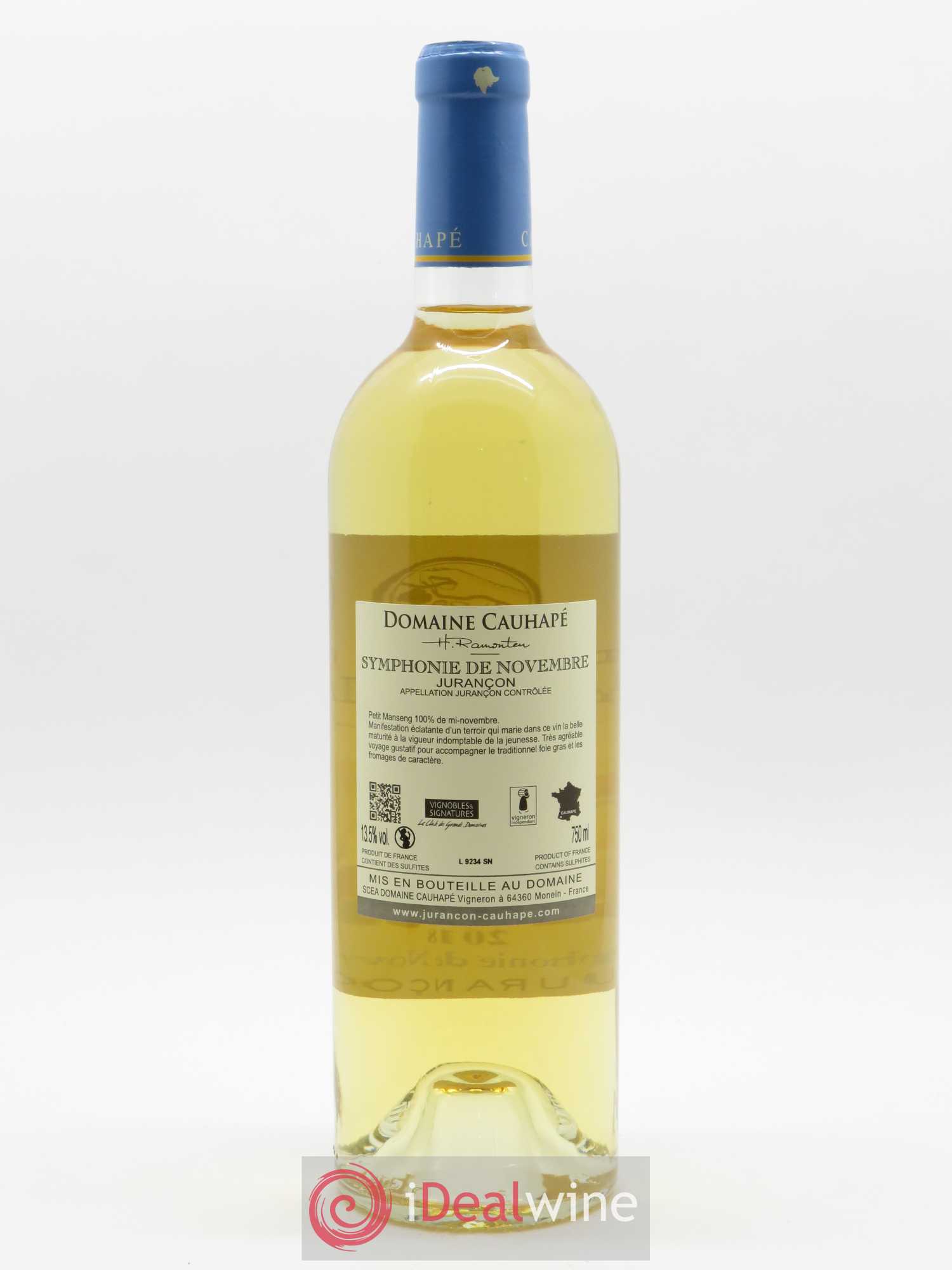 Jurançon Symphonie de novembre Cauhapé 2018 - Posten von 1 Flasche - 1