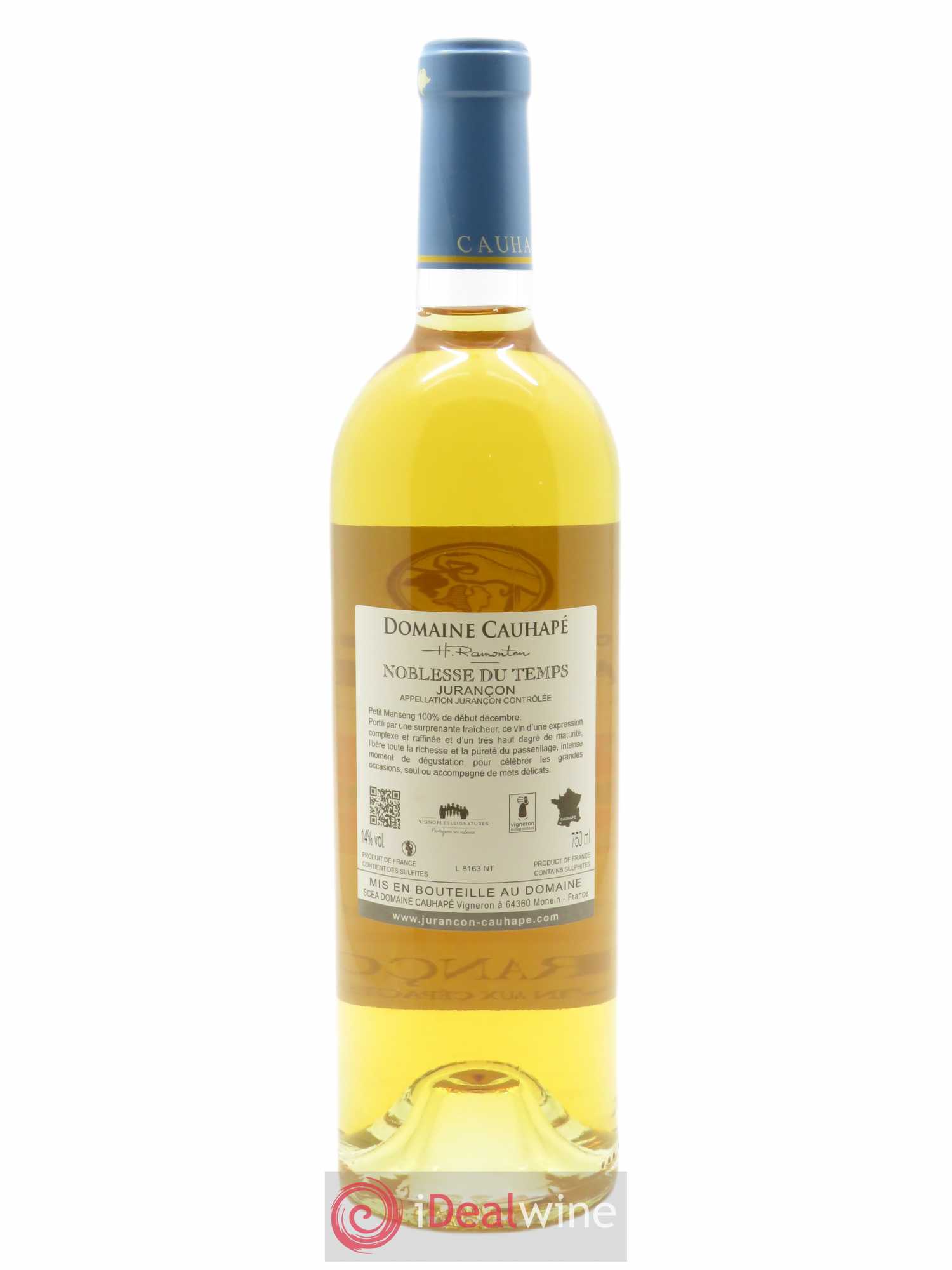 Jurançon Noblesse du temps Cauhapé (Domaine) 2016 - Lot of 1 bottle - 1