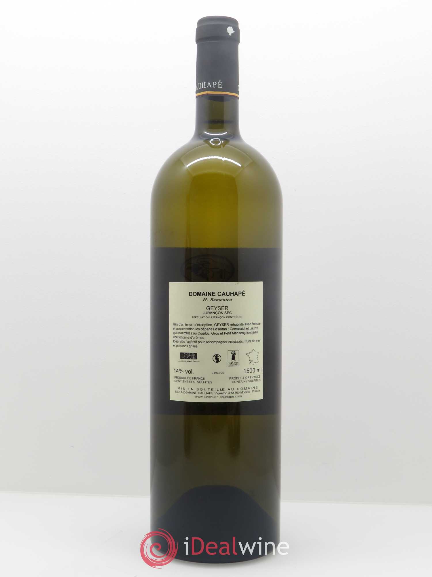Jurançon sec Geyser Cauhapé 2015 - Posten von 1 Magnum - 1
