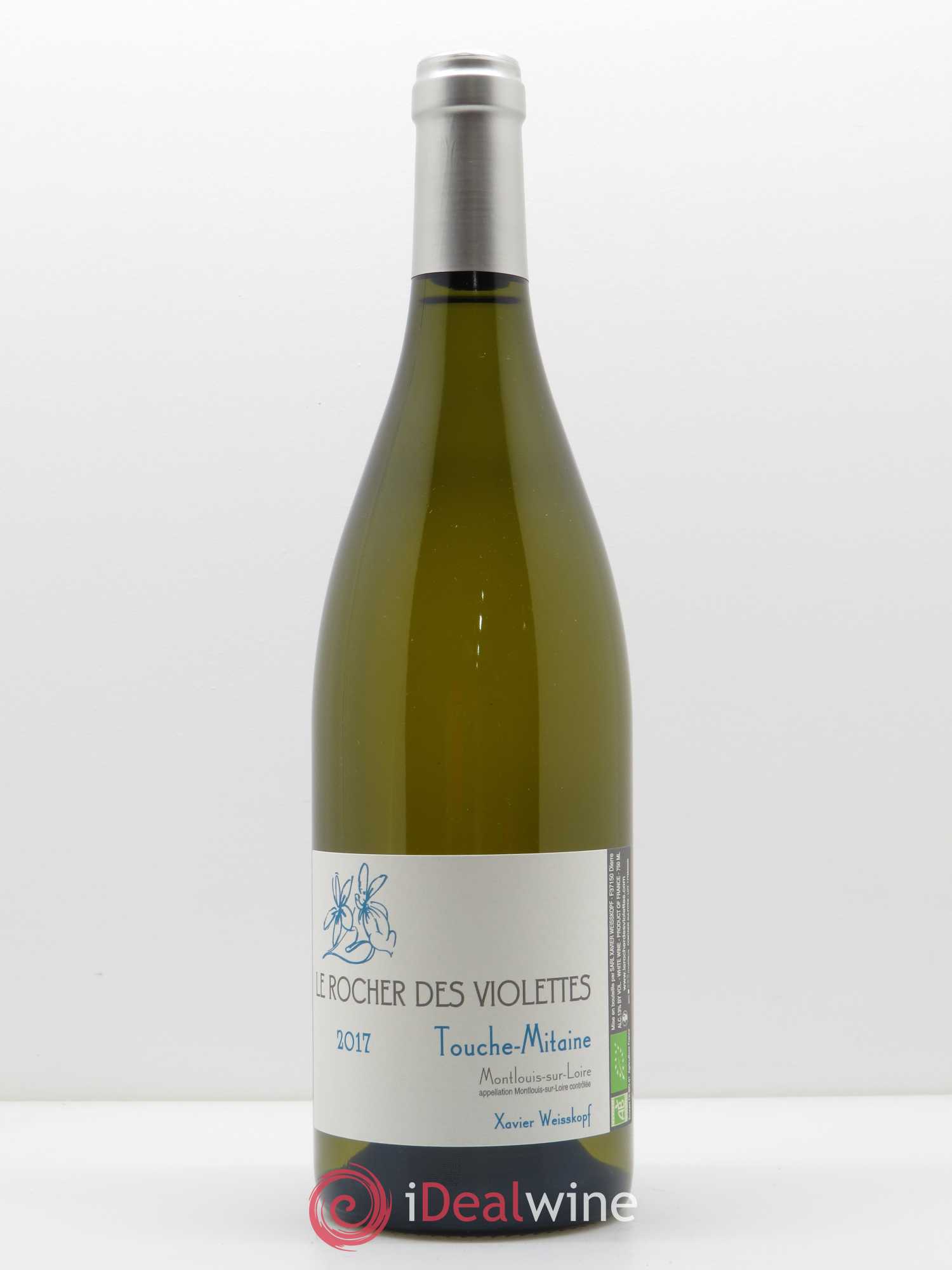 Montlouis-sur-Loire Touche Mitaine Le Rocher des Violettes 2017 - Lot de 1 bouteille - 0