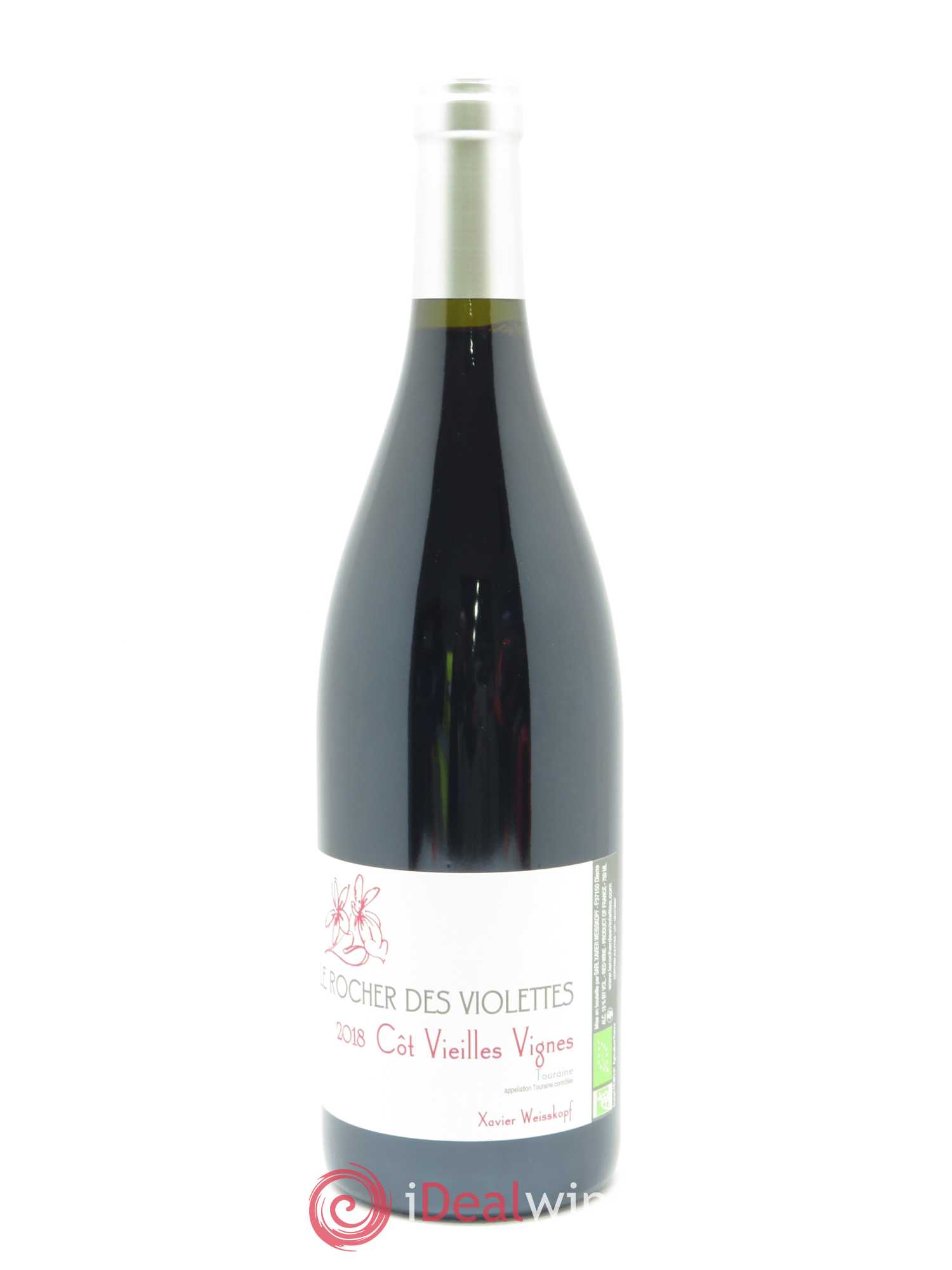 Touraine Vieilles Vignes de Côt Le Rocher des Violettes 2018 - Lot de 1 bouteille - 1