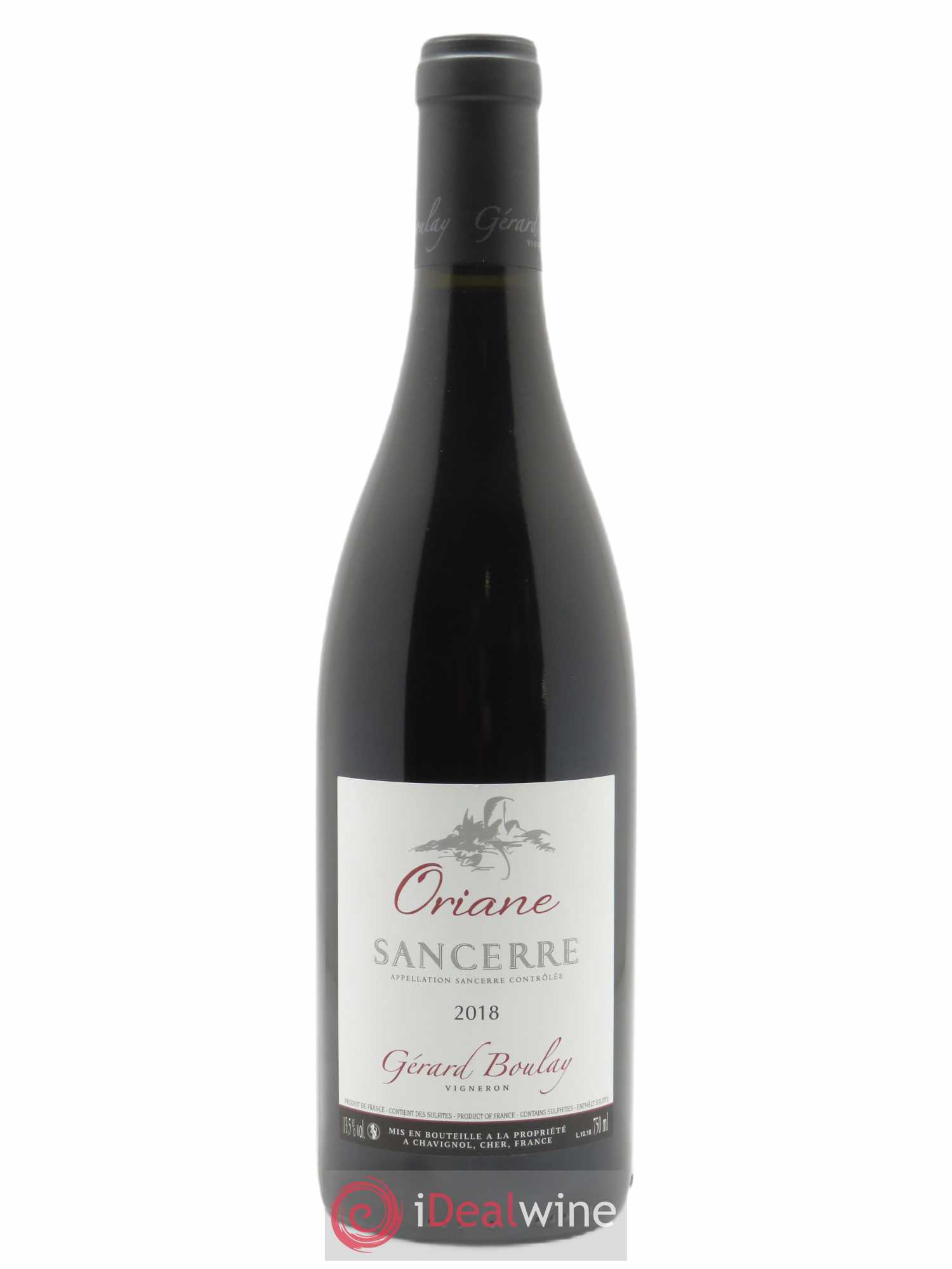Sancerre Oriane Gérard Boulay 2018 - Lot of 1 bottle - 0
