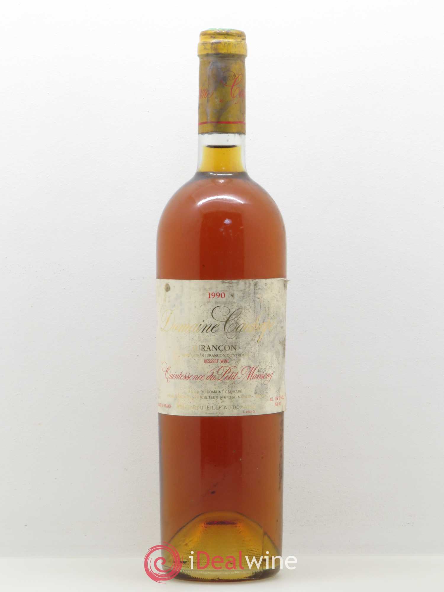Jurançon Quintessence du Petit Manseng Cauhapé 1990 - Lotto di 1 bottiglia - 0