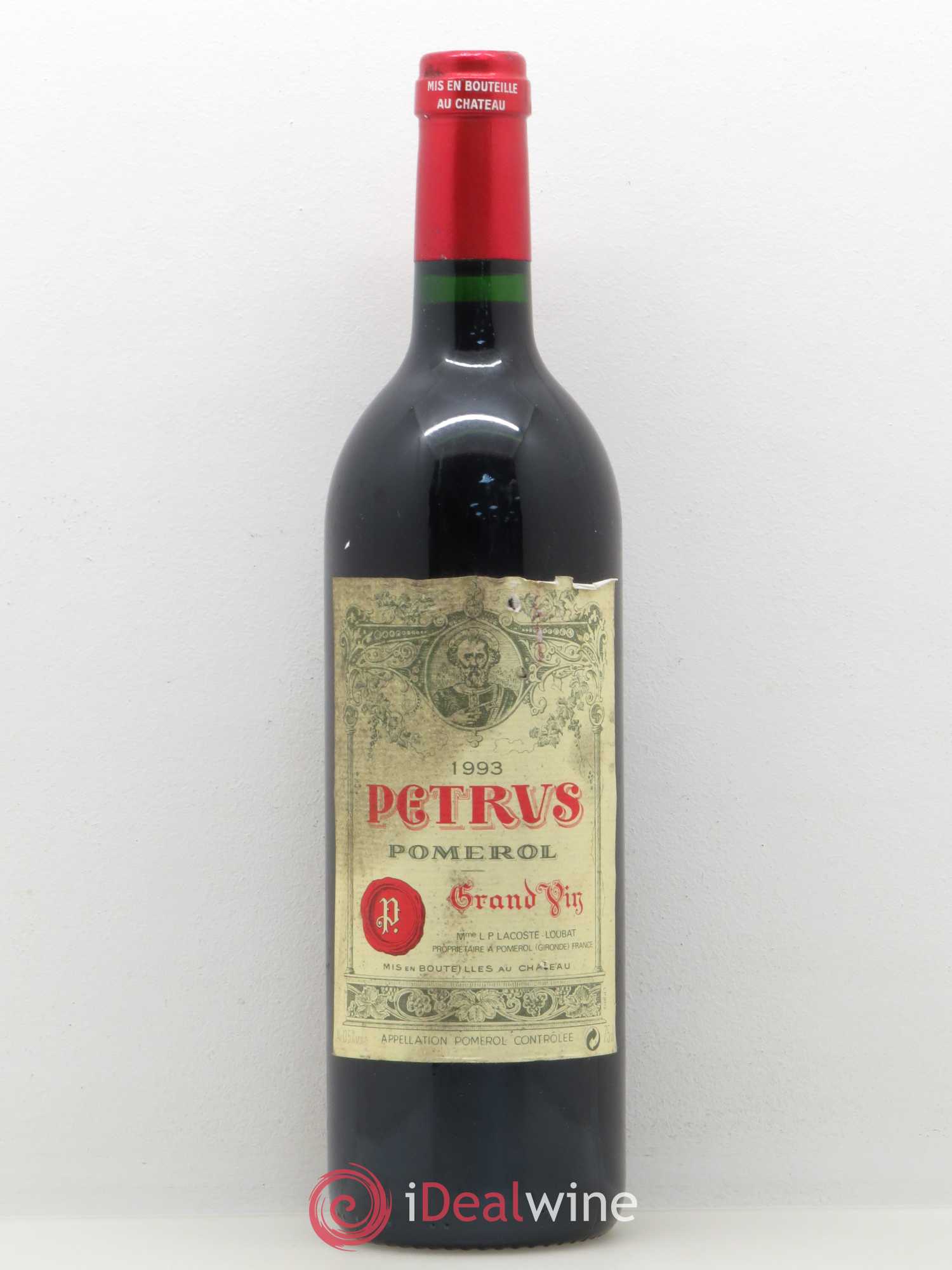 Petrus 1993 - Lot de 1 bouteille - 0