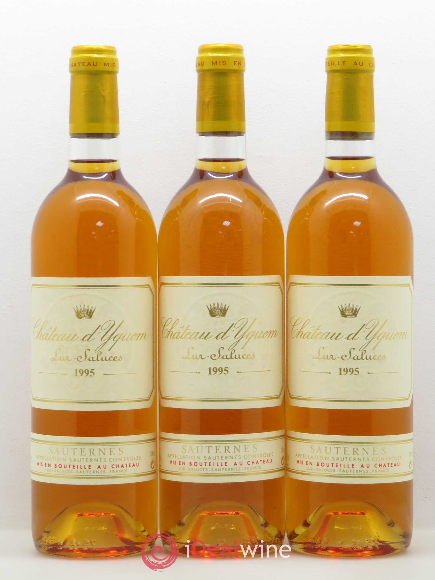 Château d' Yquem 1er Cru Classé Supérieur 1995 - Lotto di 6 bottiglie - 1