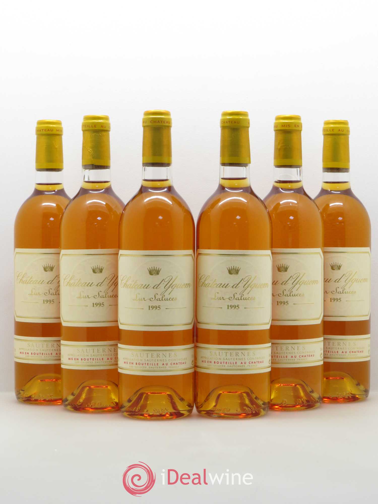 Château d' Yquem 1er Cru Classé Supérieur 1995 - Lotto di 6 bottiglie - 0