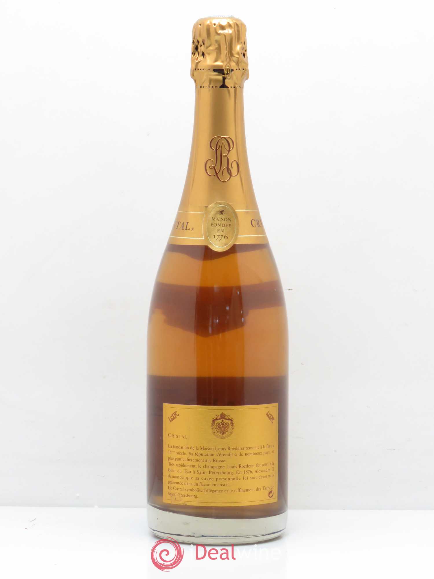 Cristal Louis Roederer 1990 - Lot de 1 bouteille - 1