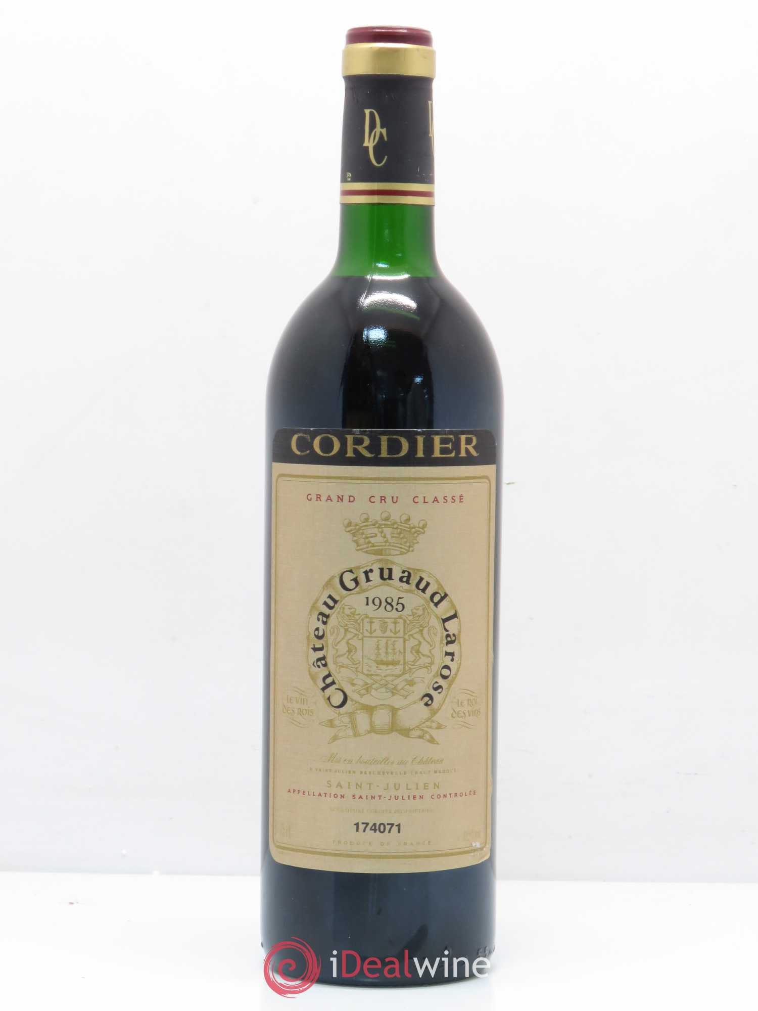 Château Gruaud Larose 2ème Grand Cru Classé 1985 - Lot de 1 bouteille - 0